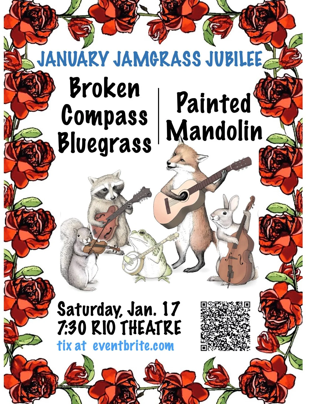 Painted Mandolin / Broken Compass Bluegrass