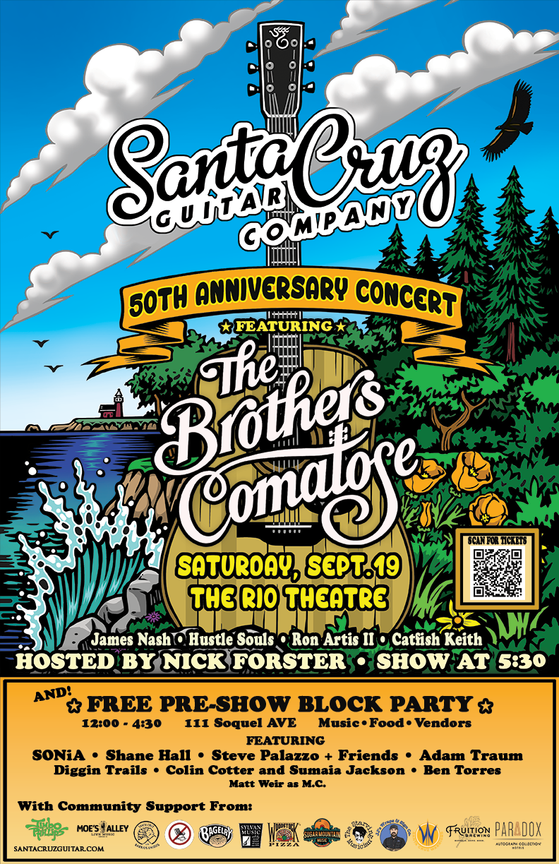 Santa Cruz Guitar Company 50th Anniversary Concert