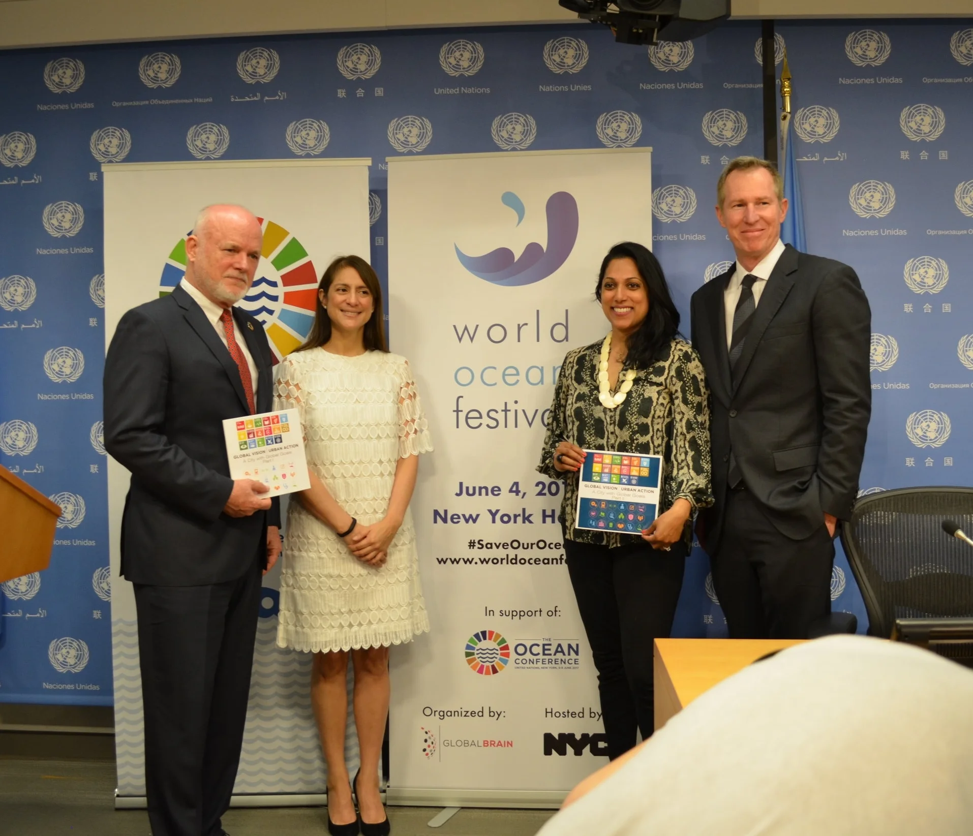 UN, Global Brain & City of New York announces the World Ocean Festival