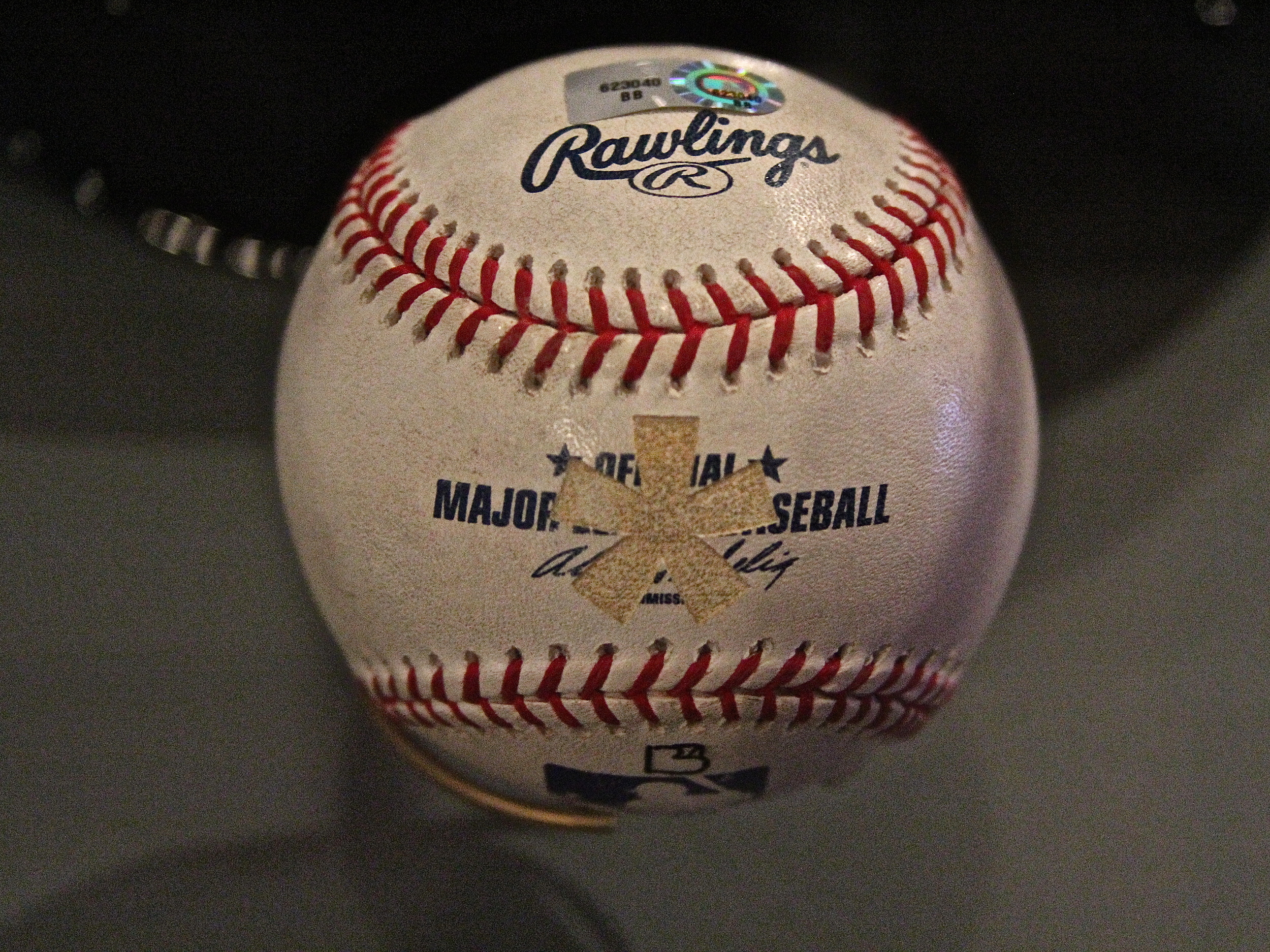  Barry Bonds 756th home run ball 