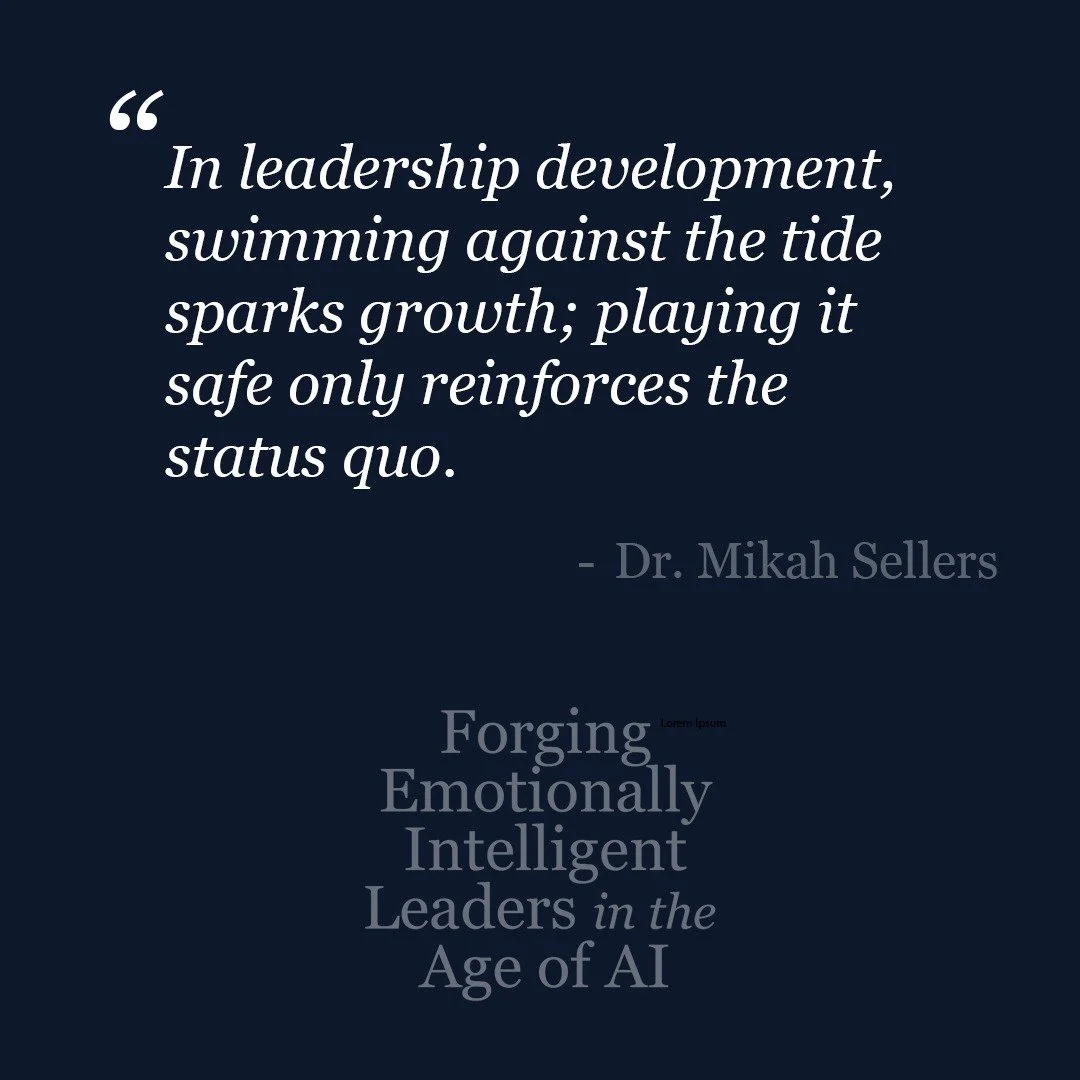 Too often, leadership programs are designed to minimize discomfort&mdash;but real growth happens in immersion, stretch, and authentic emotional engagement.

In Forging Emotionally Intelligent Leaders in the Age of AI, I show that transformation isn&r