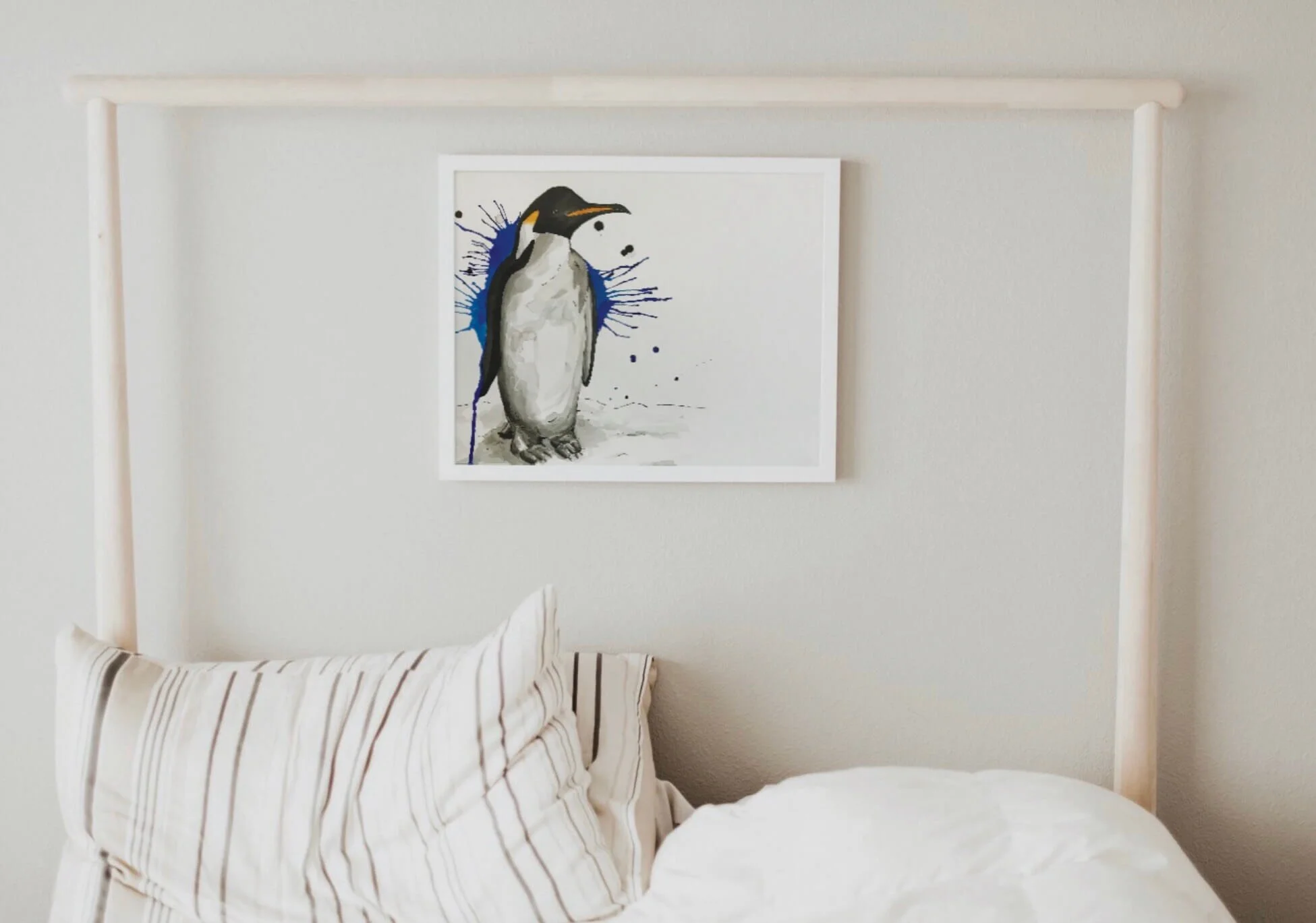 kayleigh mccallum art penguin painting sanchez framed.jpg
