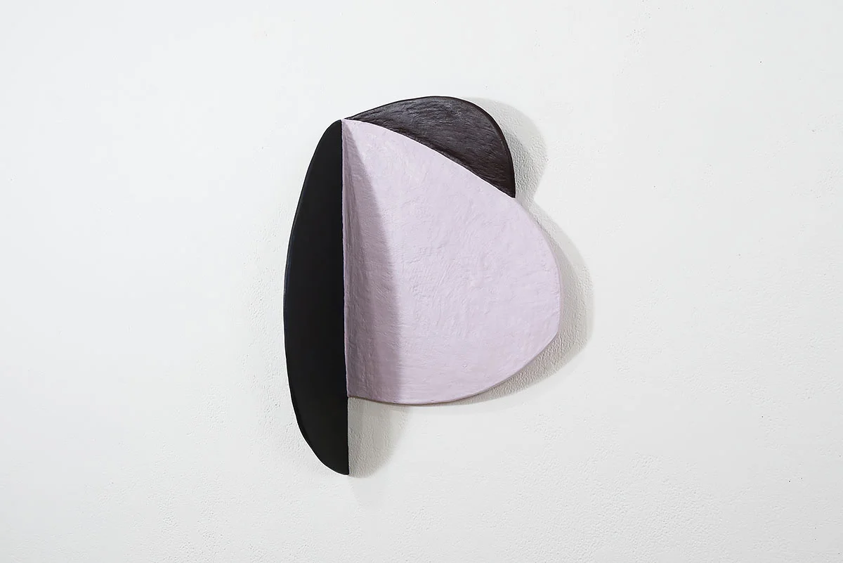 Untitled #1, 16in x 20in, aqua resin, cardboard, paint, fiber glass, 2018