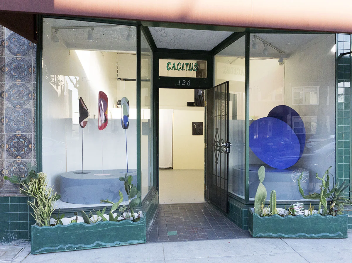 Solo exhibition at CACTTUS, Long Beach, CA, 2017 (Front view)