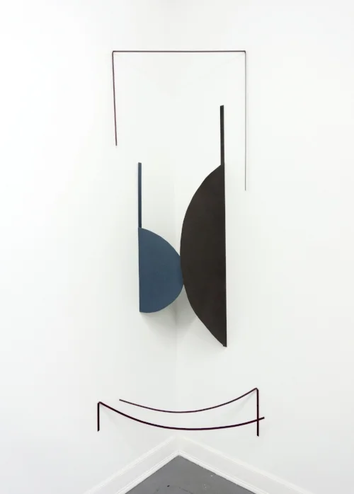 Alter, 100in x 48in, metal, paint, 2017