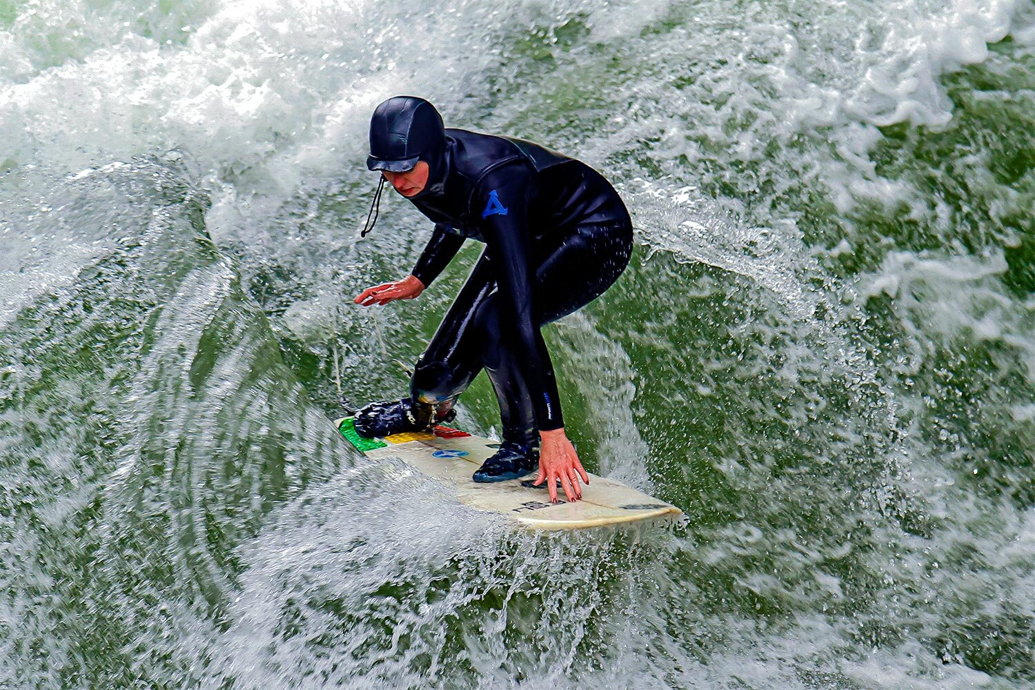 Surfing the Ice Brook