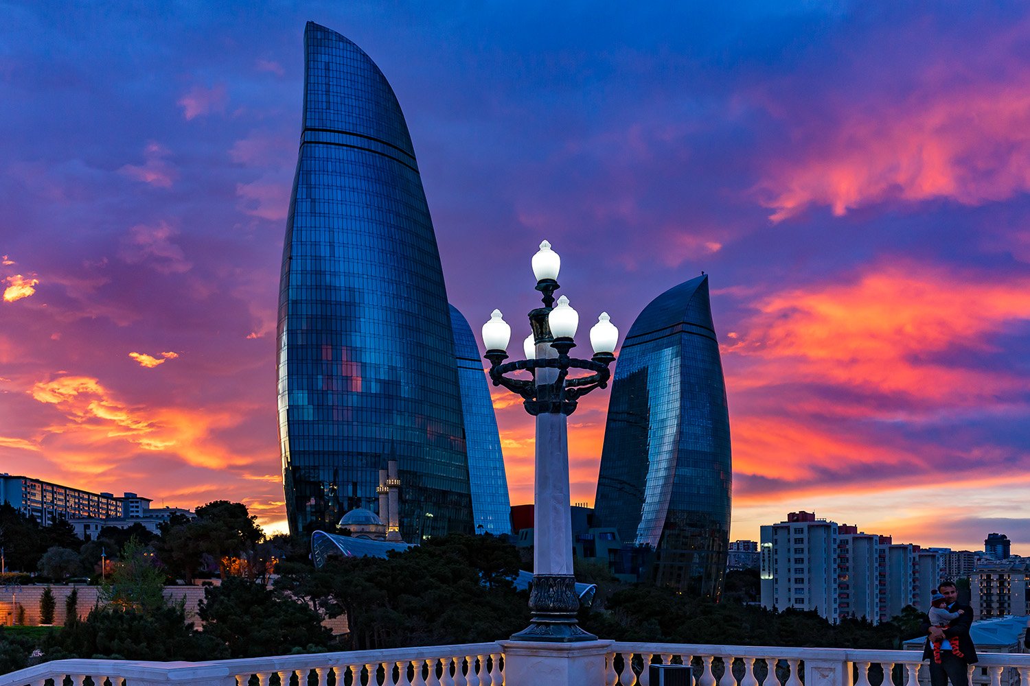 Flame Towers (Dusk)