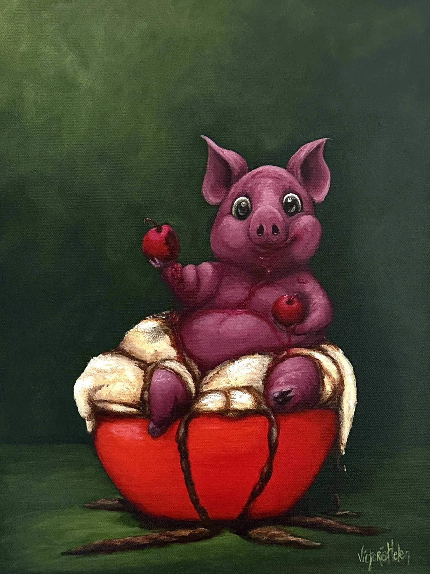 Sittin' On A Sundae available original and print