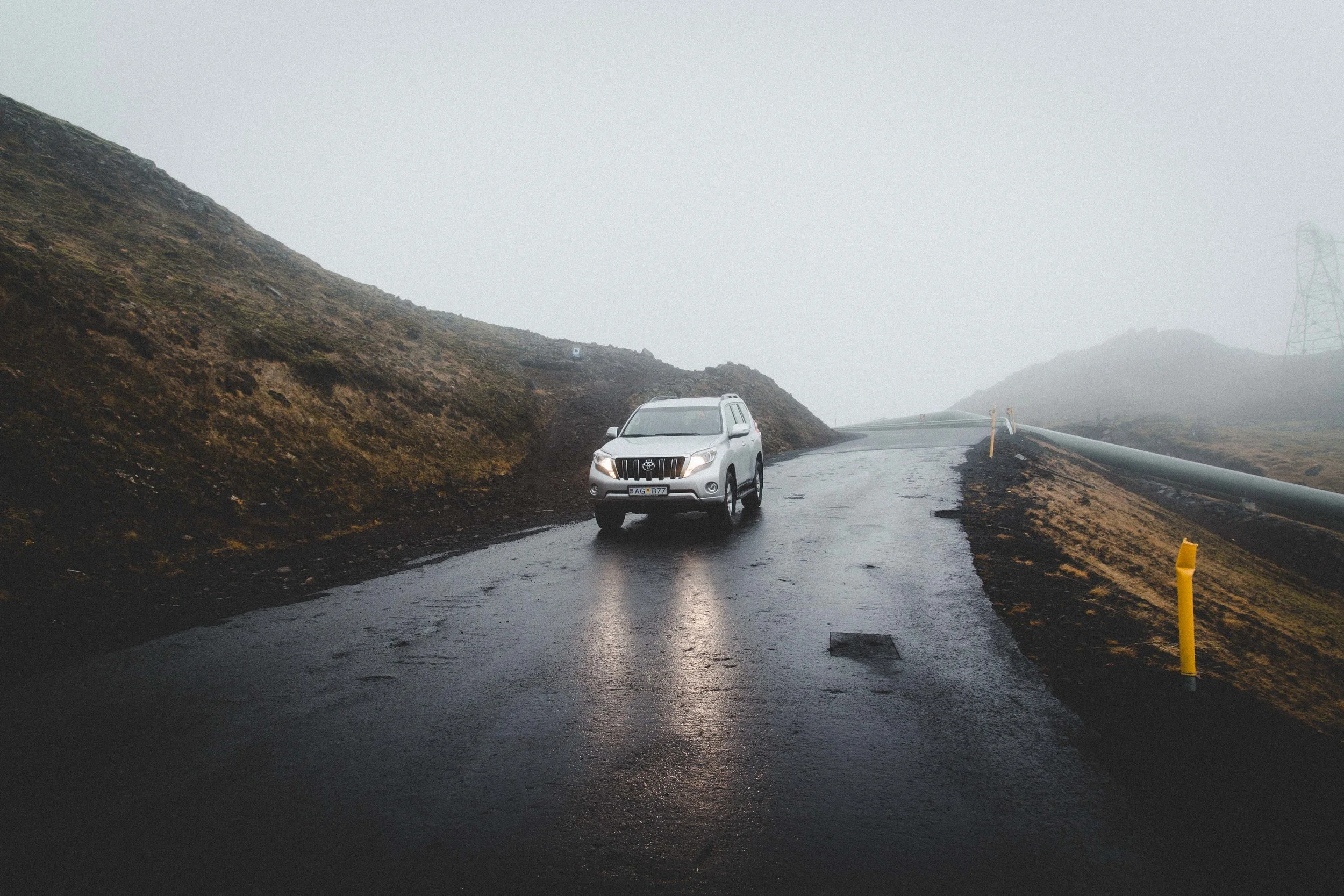 Moody Iceland Roads
