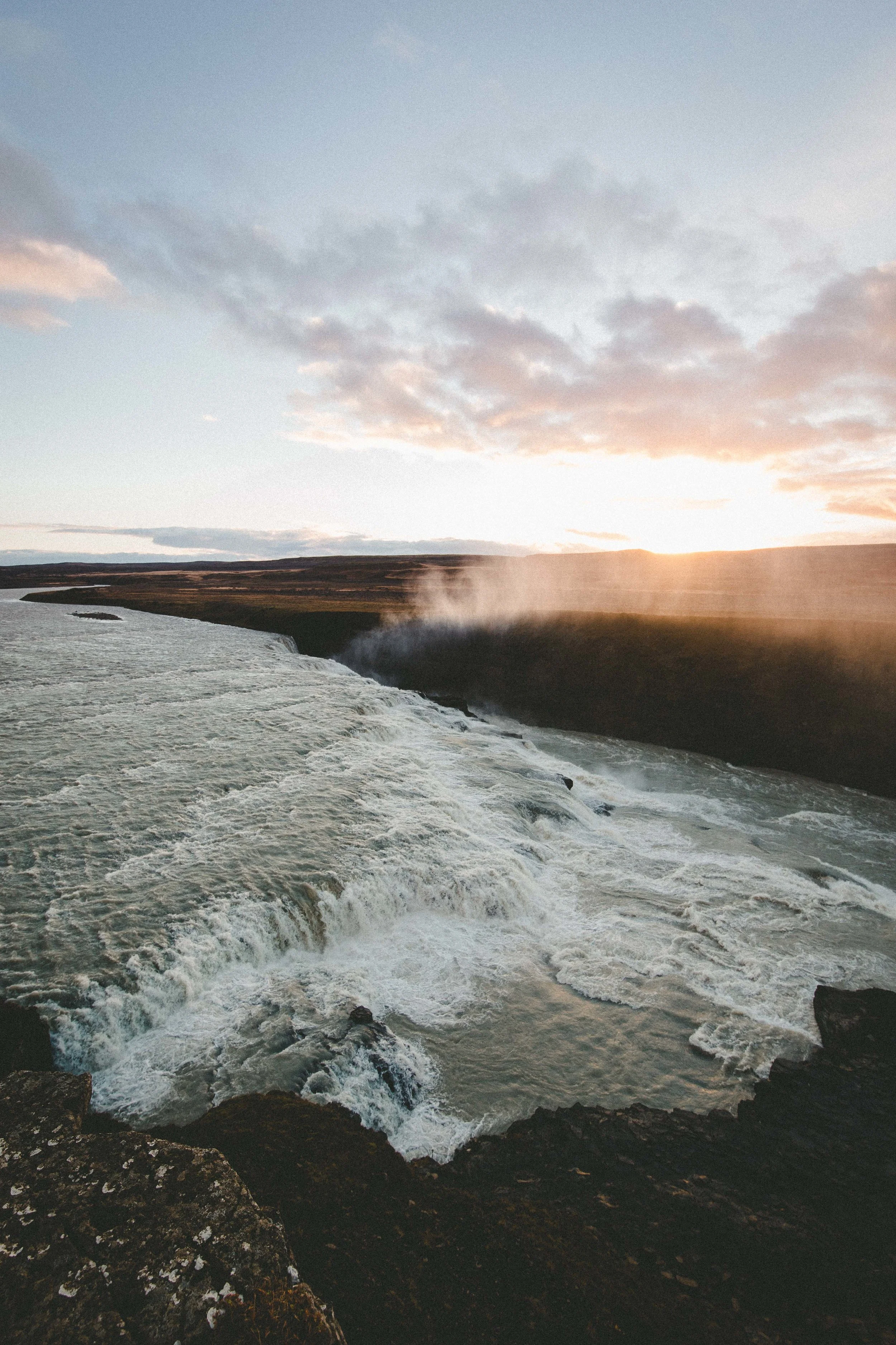 Gulfoss Sunrise