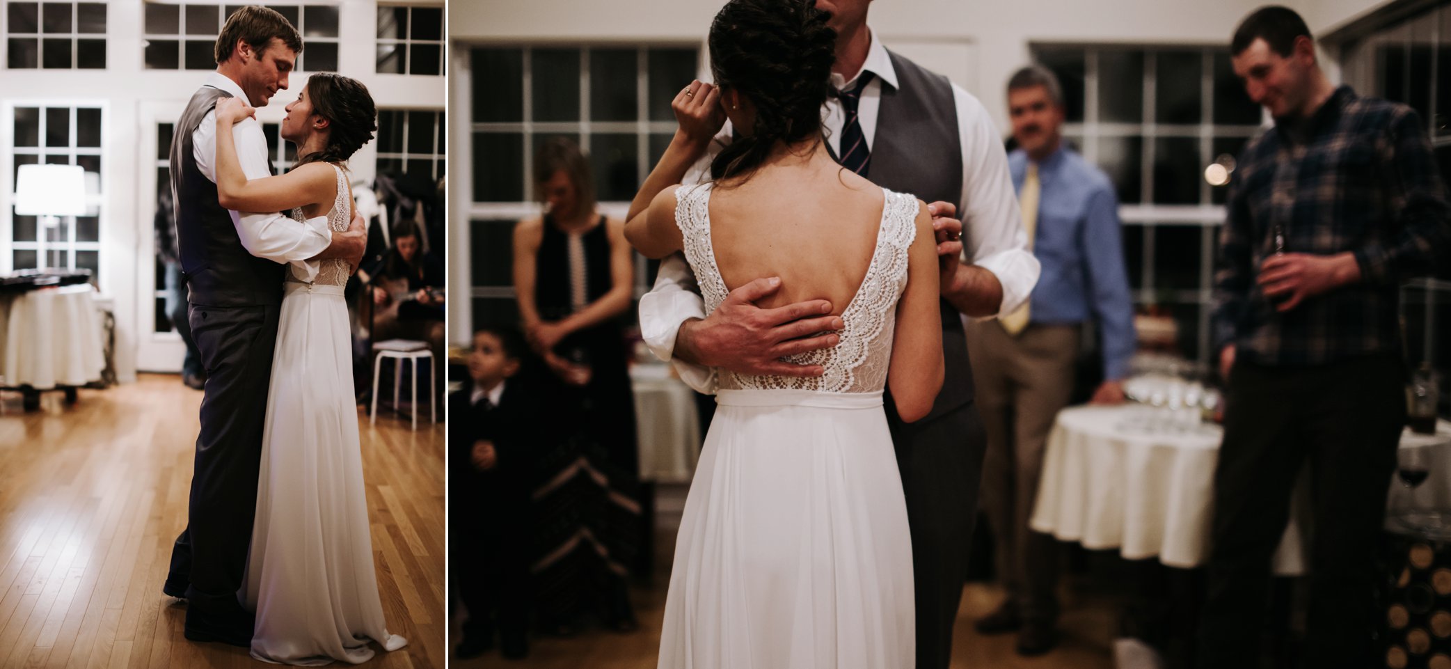 wedding reception at Jorgenson House in Juneau Alaska