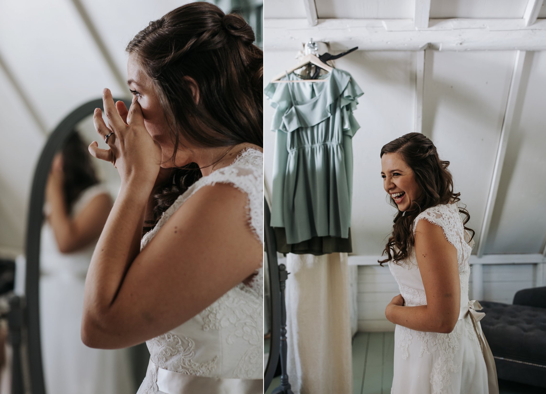 bride getting ready
