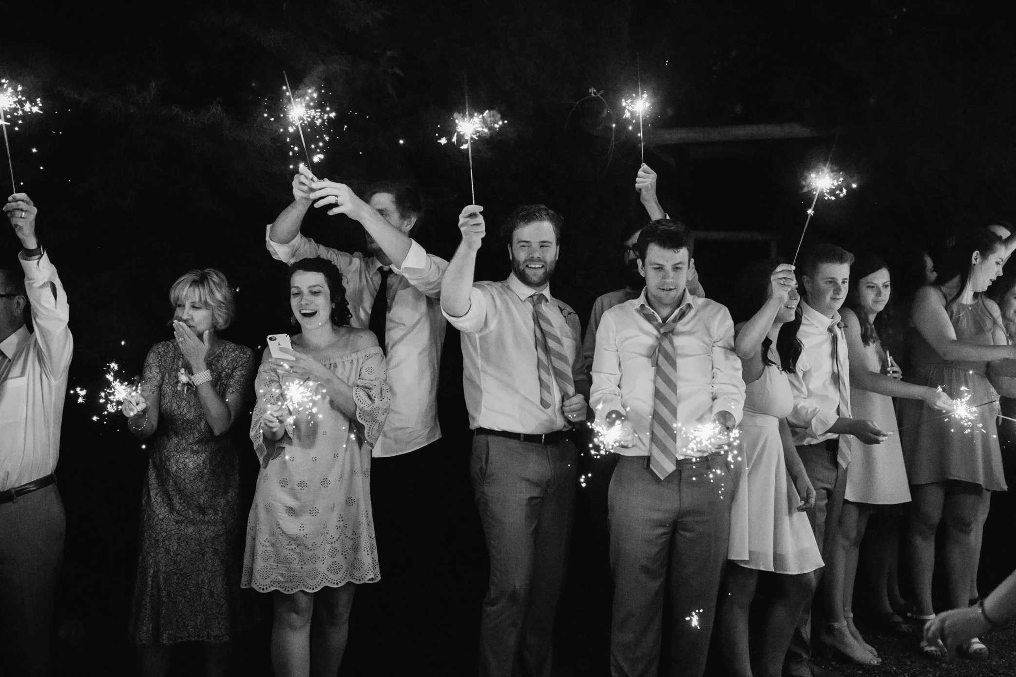 sparkler exit
