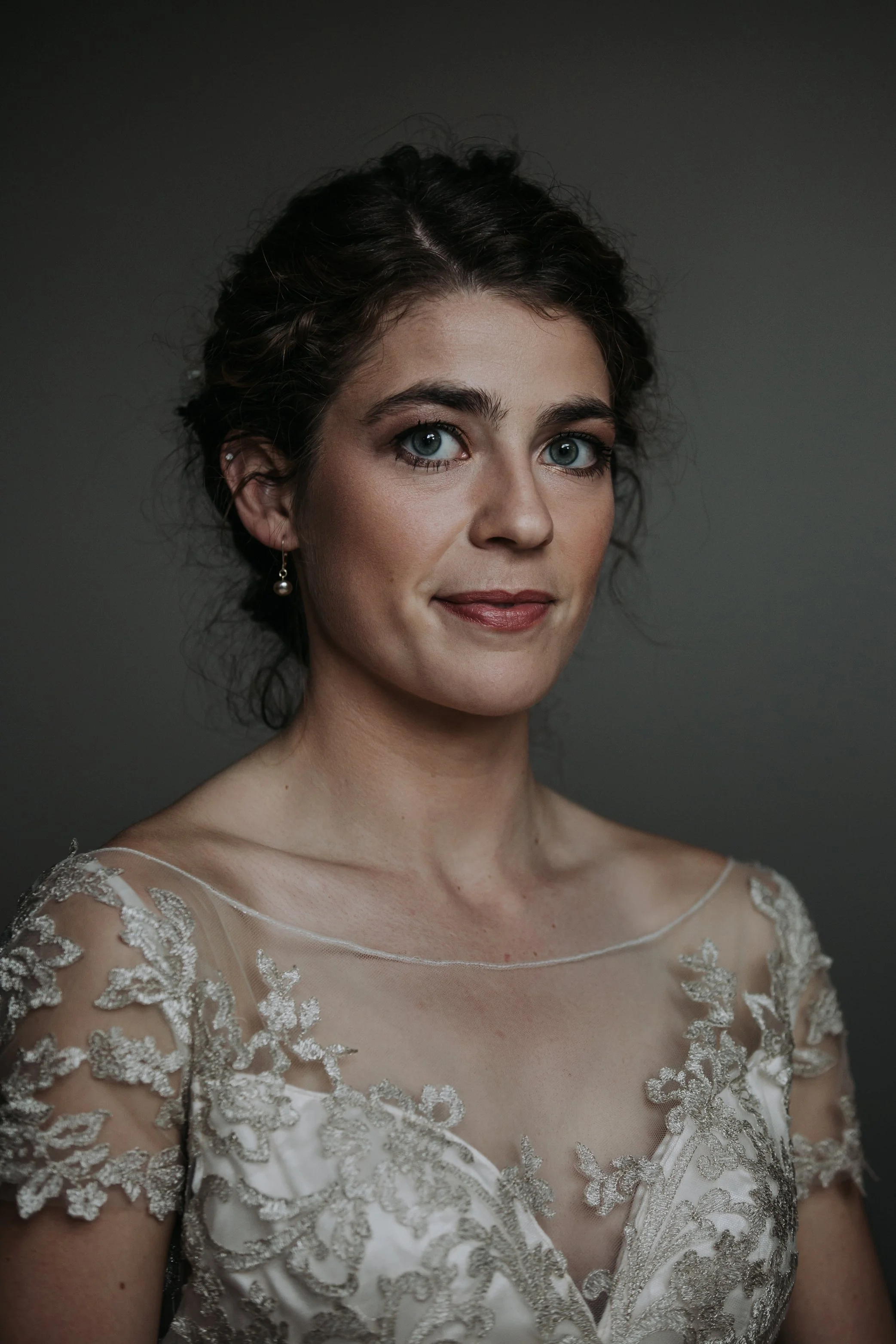 bridal portrait in juneau alaska