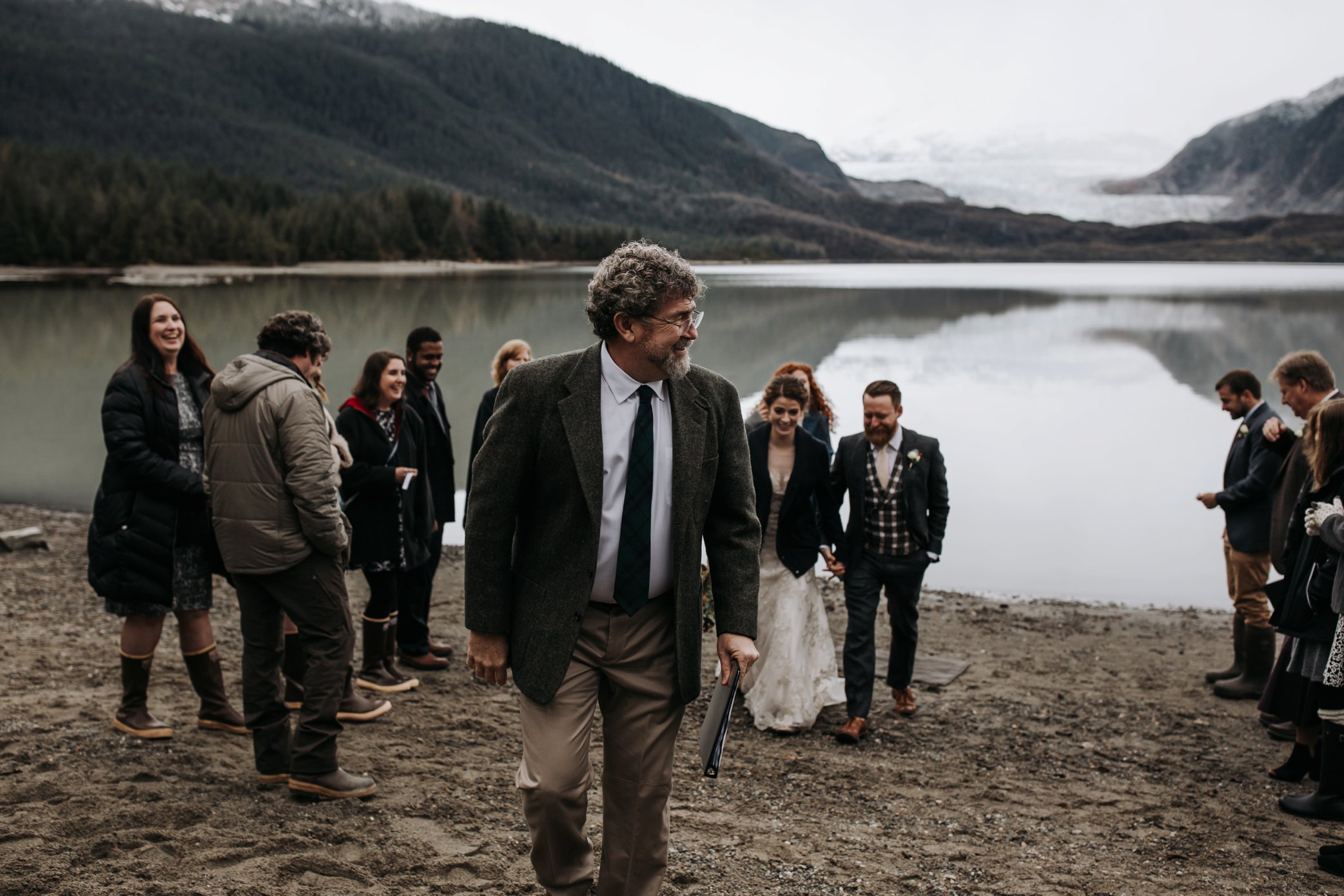 intimate wedding in juneau alaska