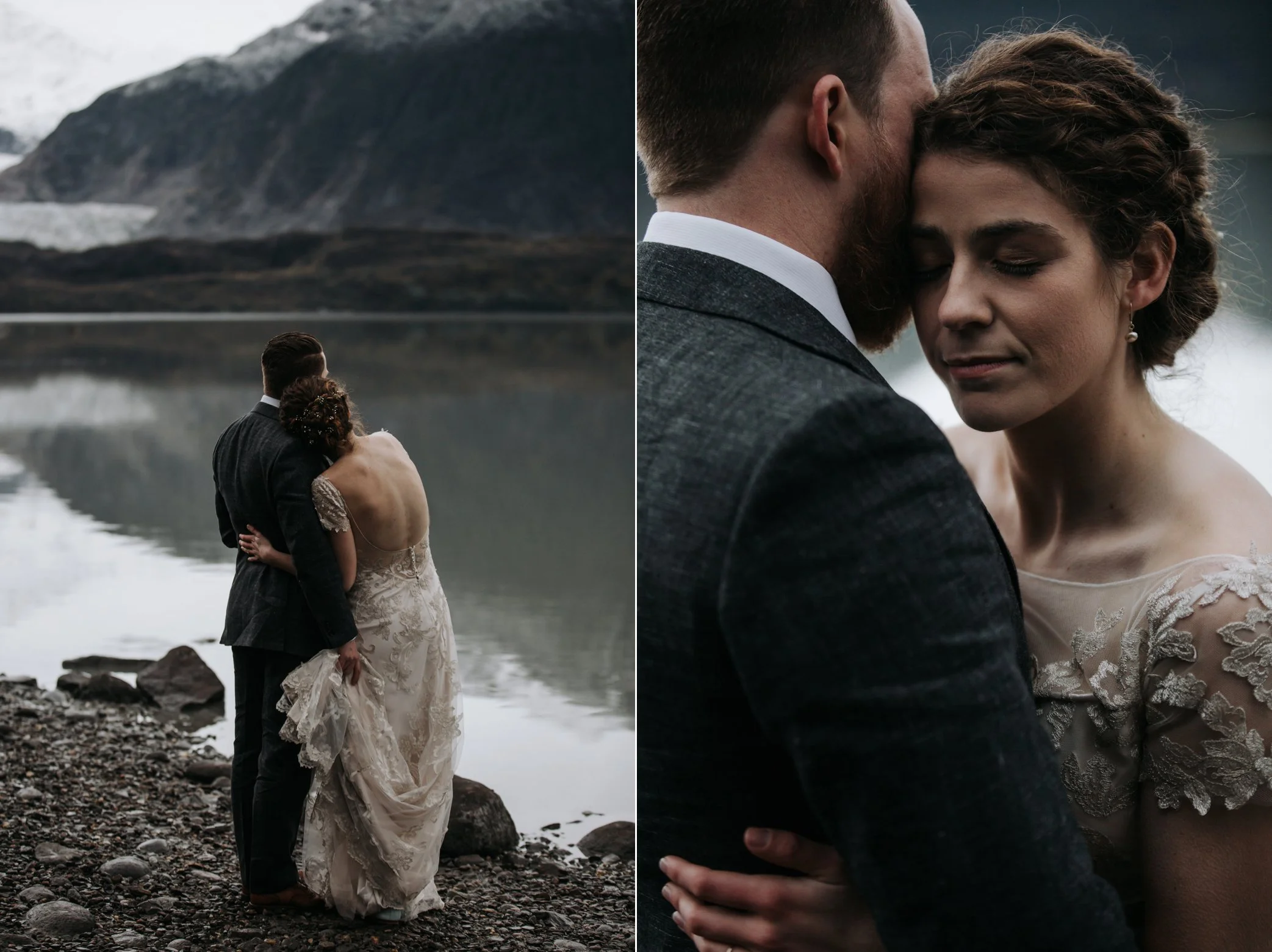 glacier elopement in juneau alaska