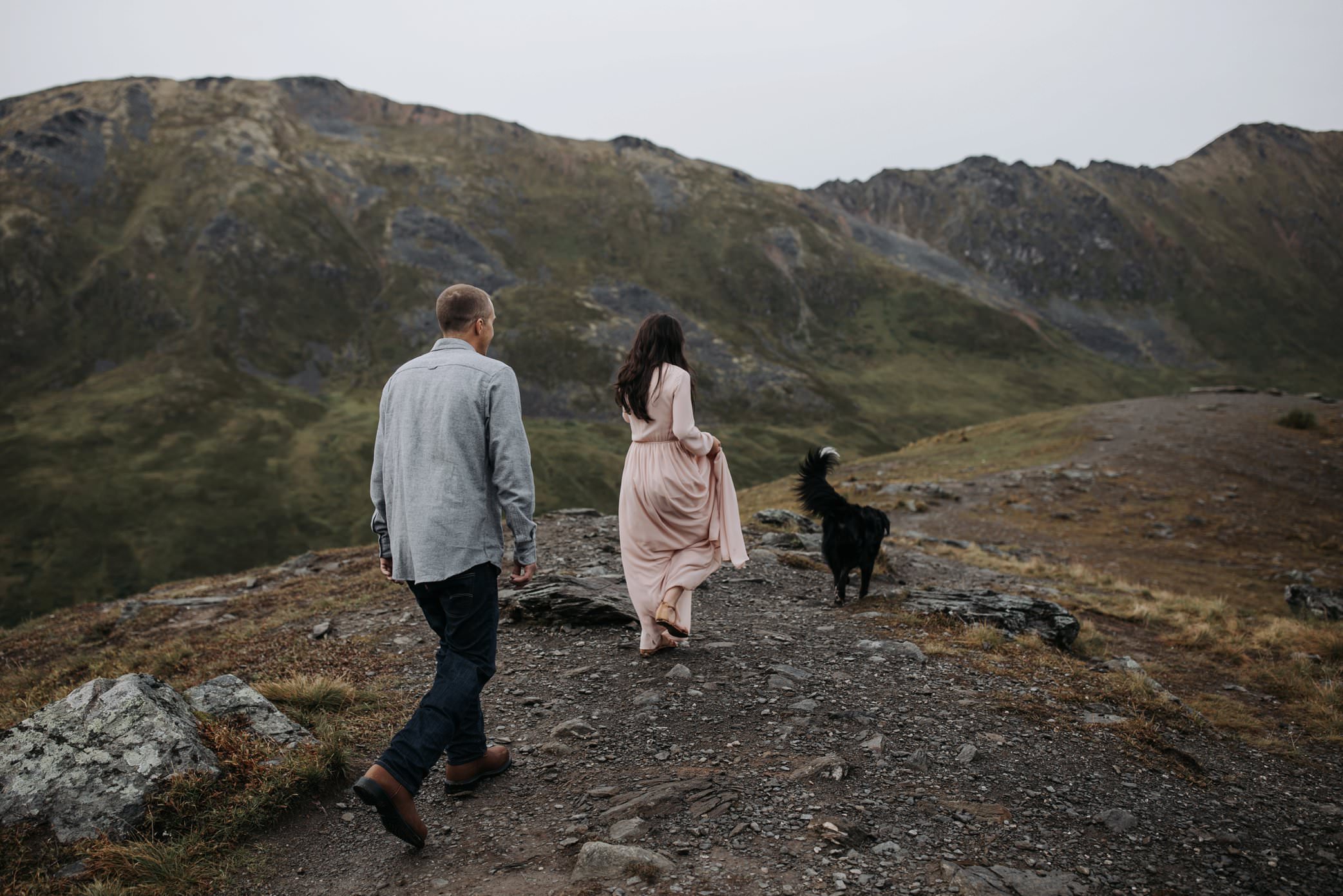 alaskan engagement in the mountains 