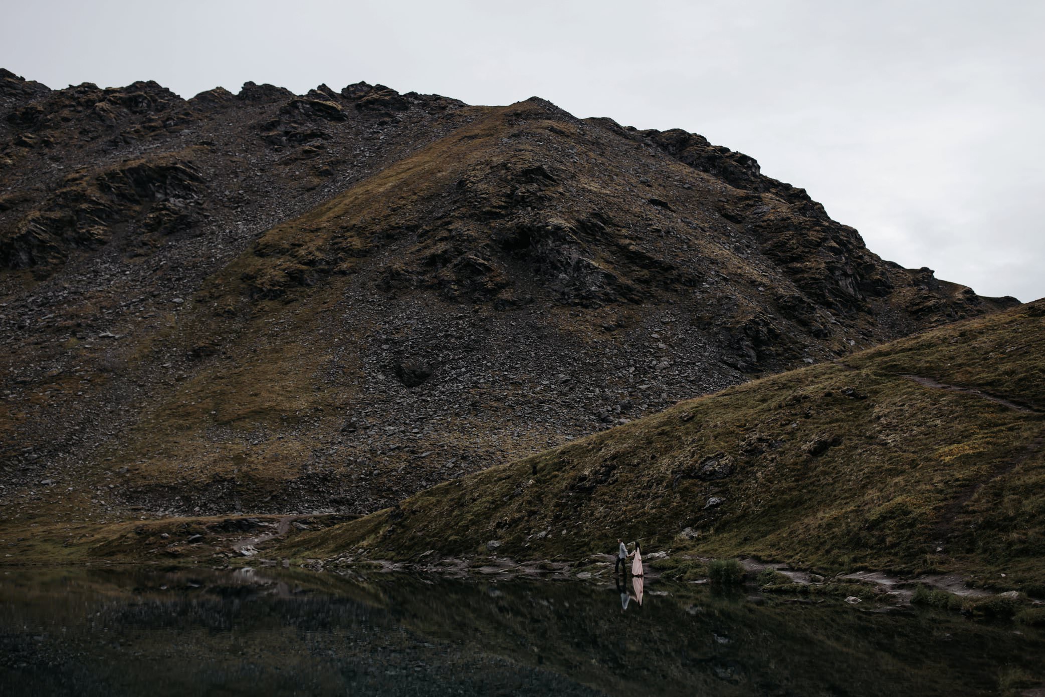 alaskan engagement in the mountains 