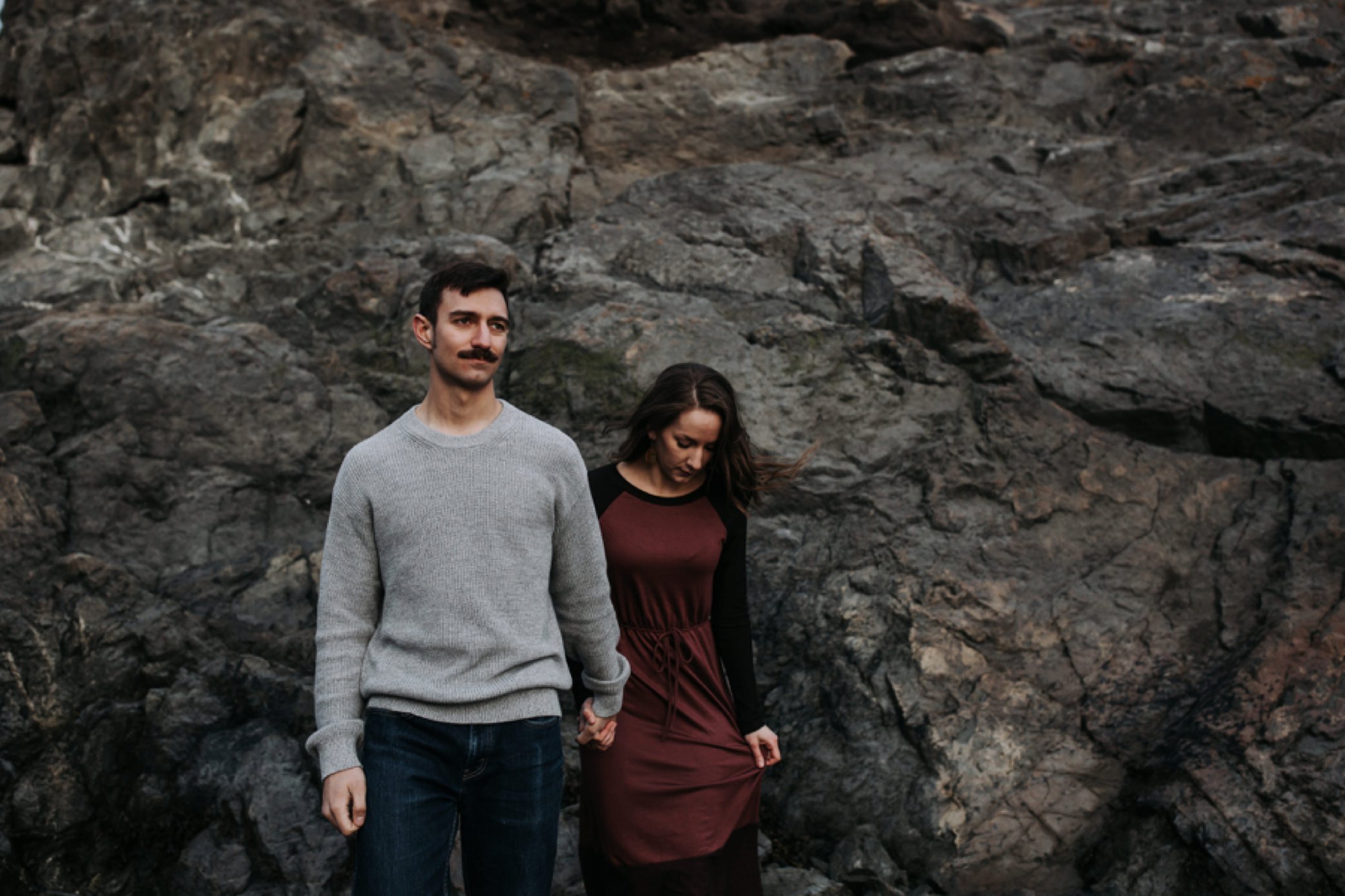 beluga point engagement photos