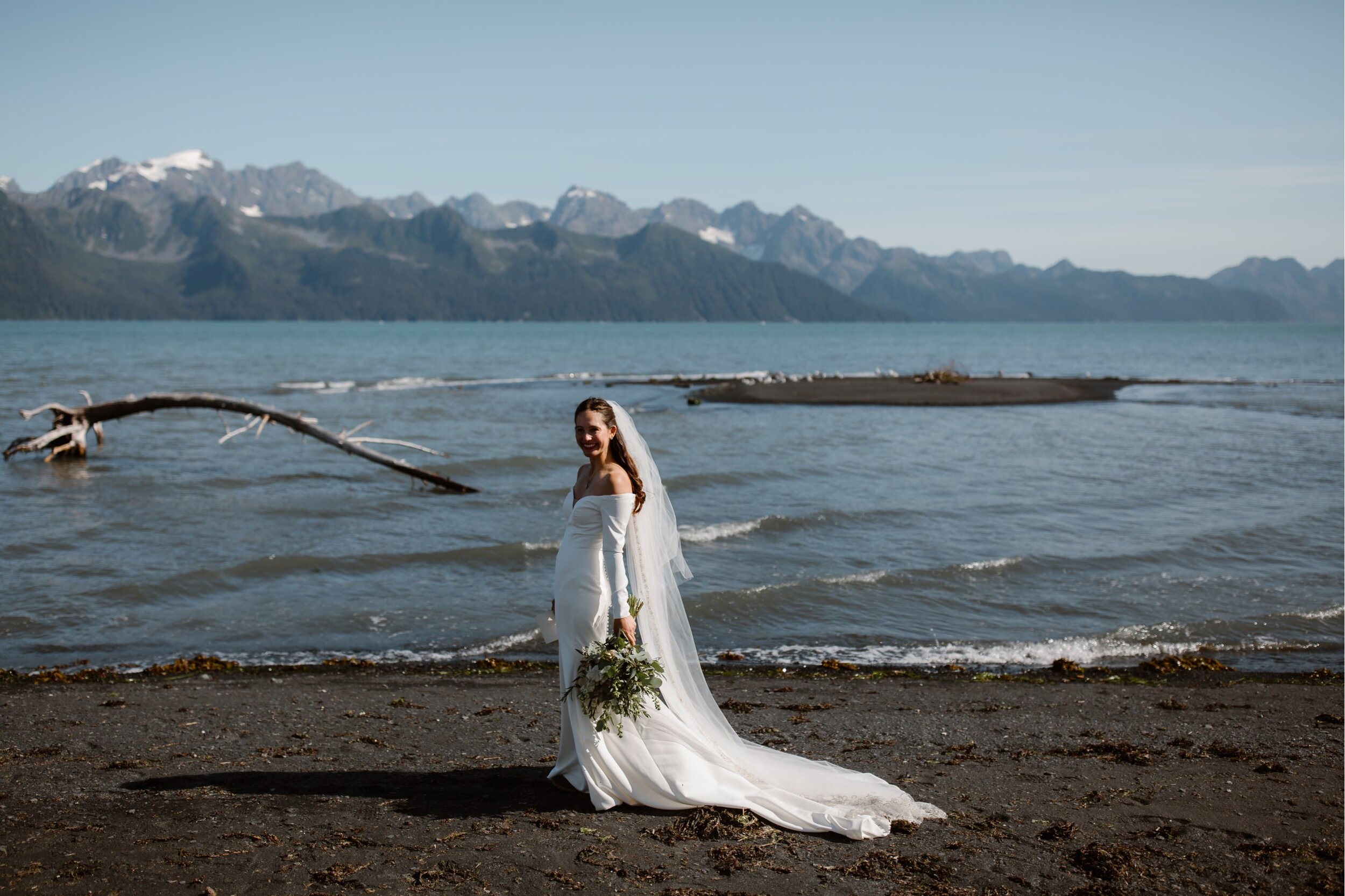   Seward Alaska Adventure Elopement Photography 