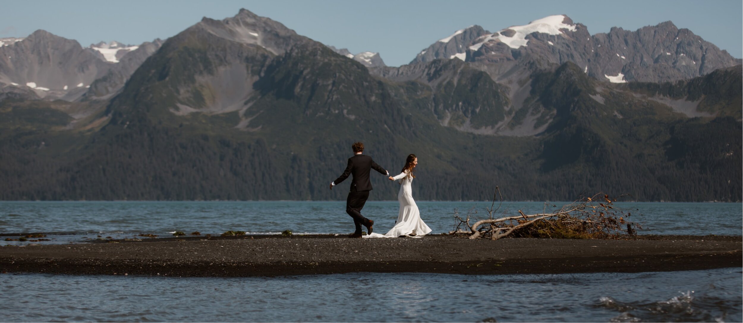  Seward Alaska Beach Elopement 