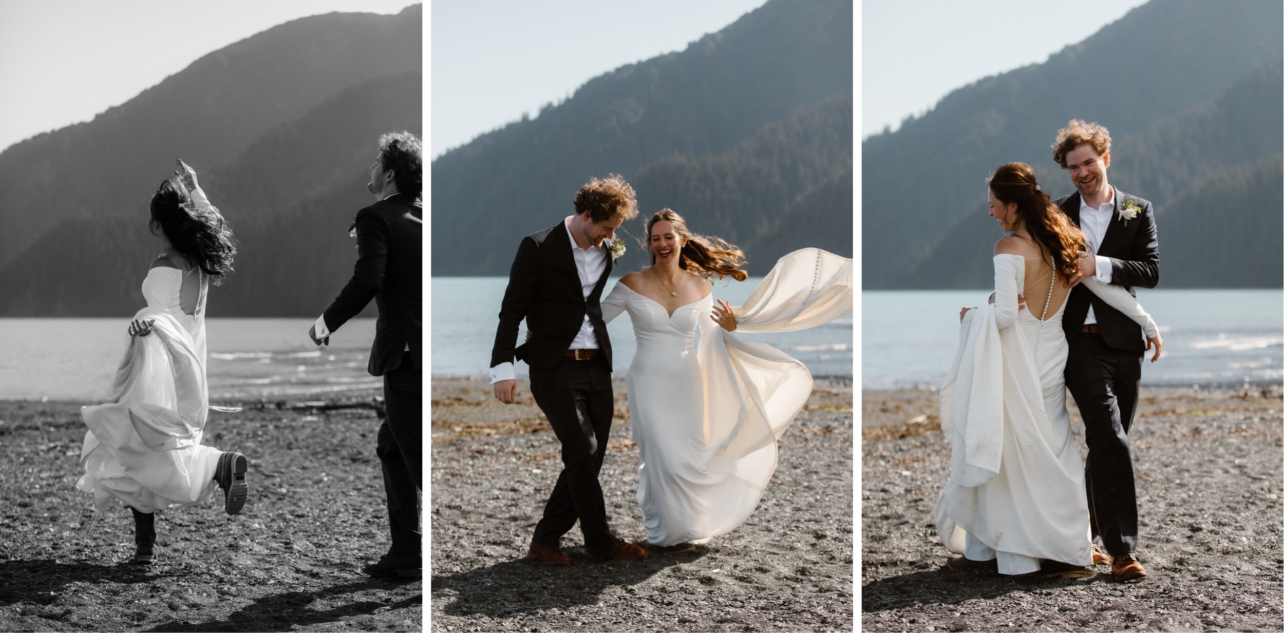  Elope in Seward Alaska at Tonsina Beach 