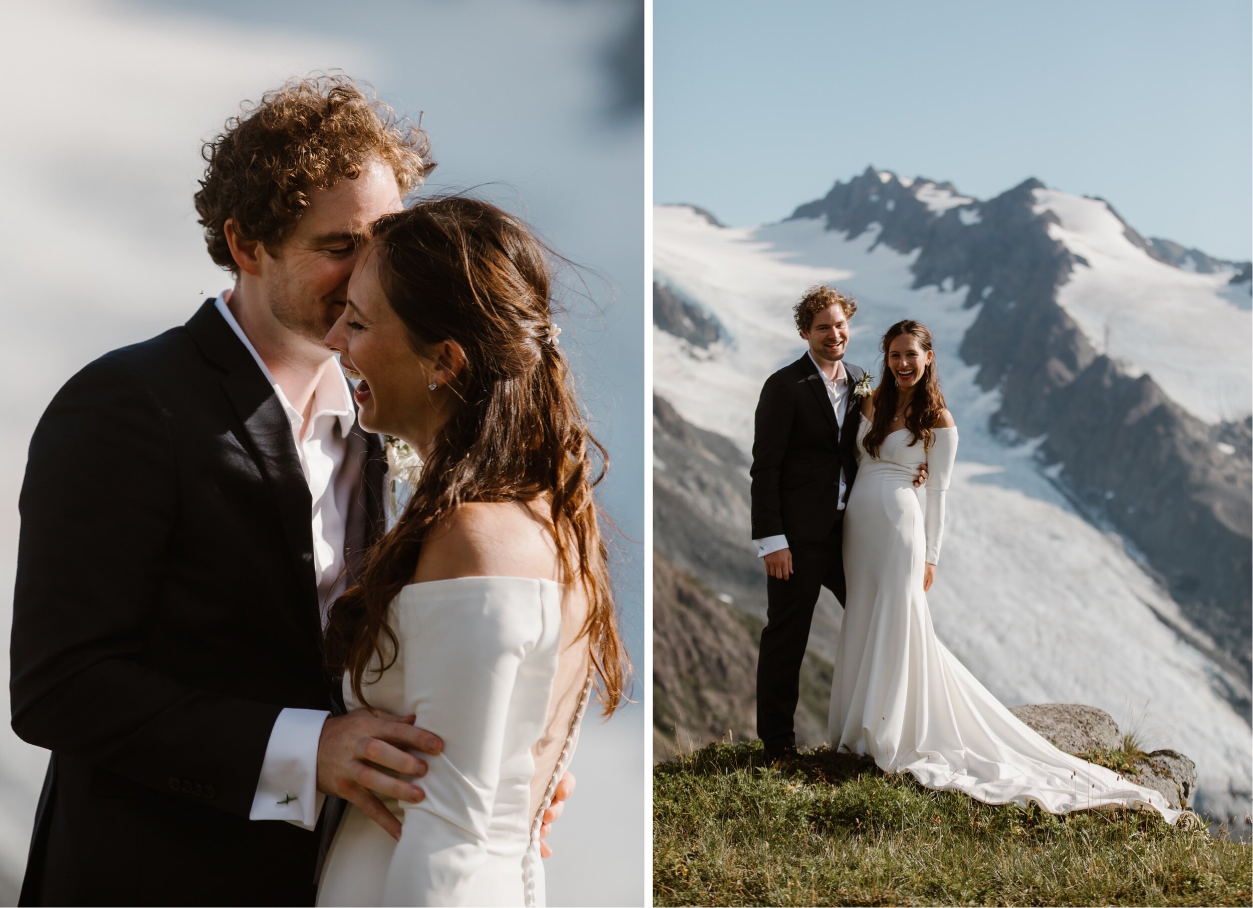  Glacier Helicopter Elopement in Seward Alaska 