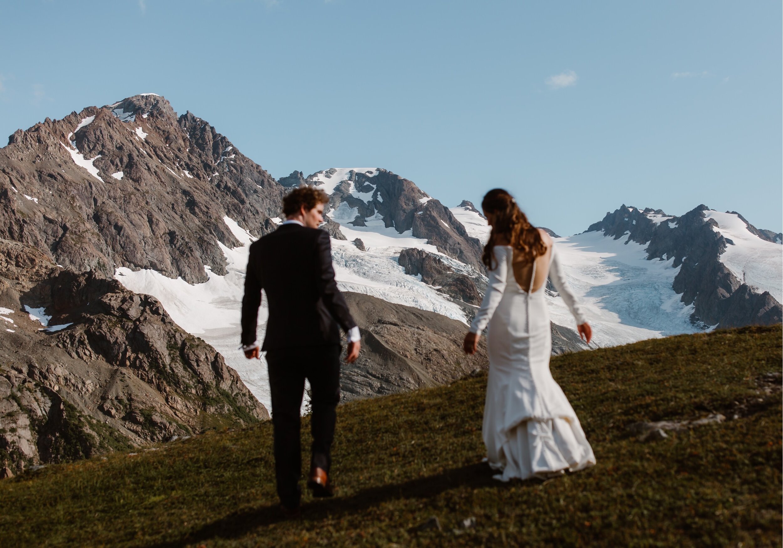  Glacier Helicopter Elopement in Seward Alaska 