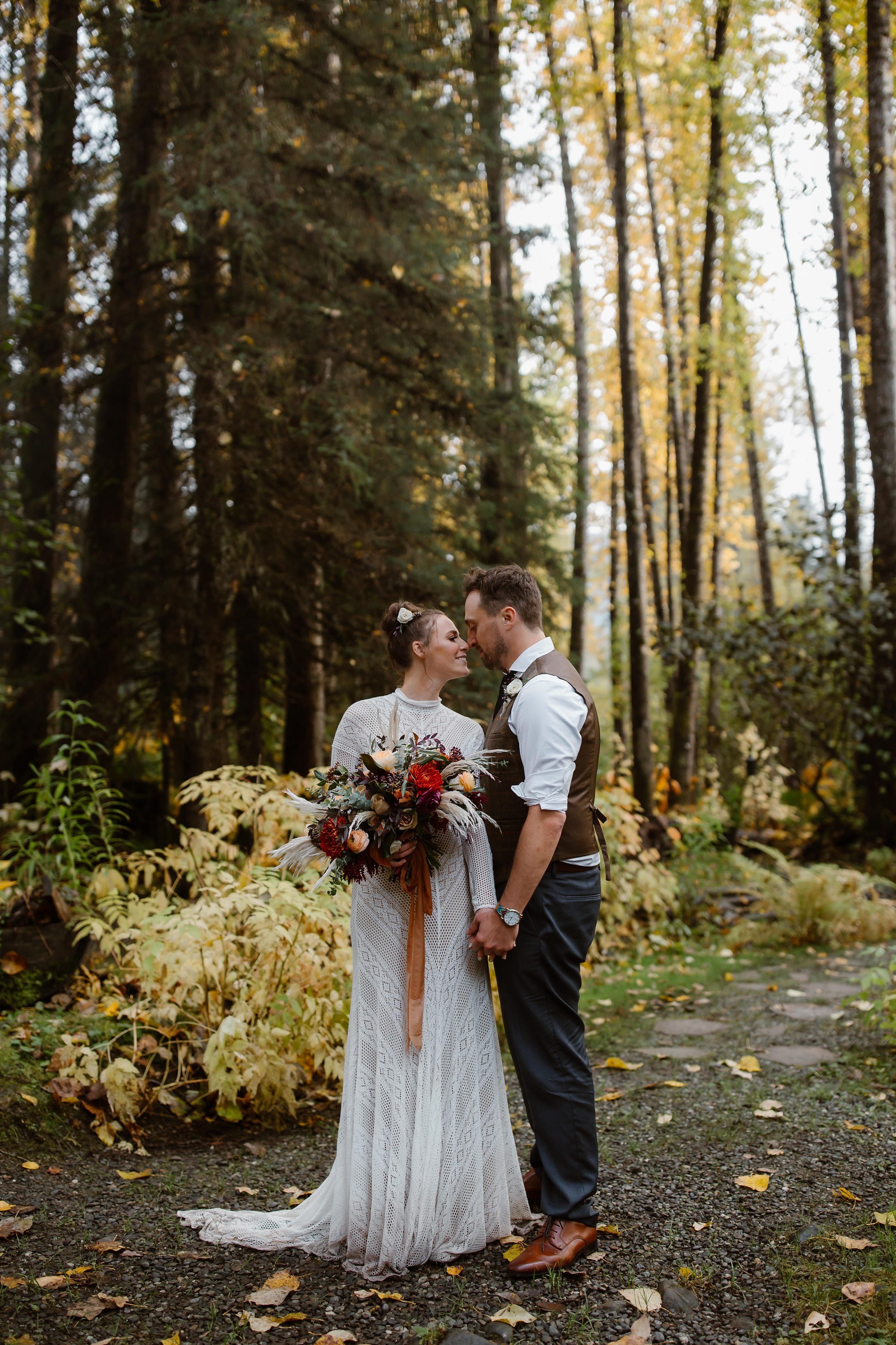  alaska bride and groom 