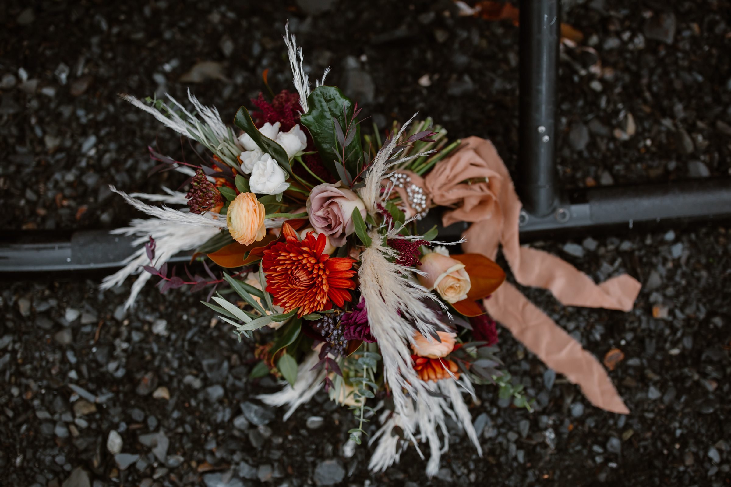  fall wedding bouquet  