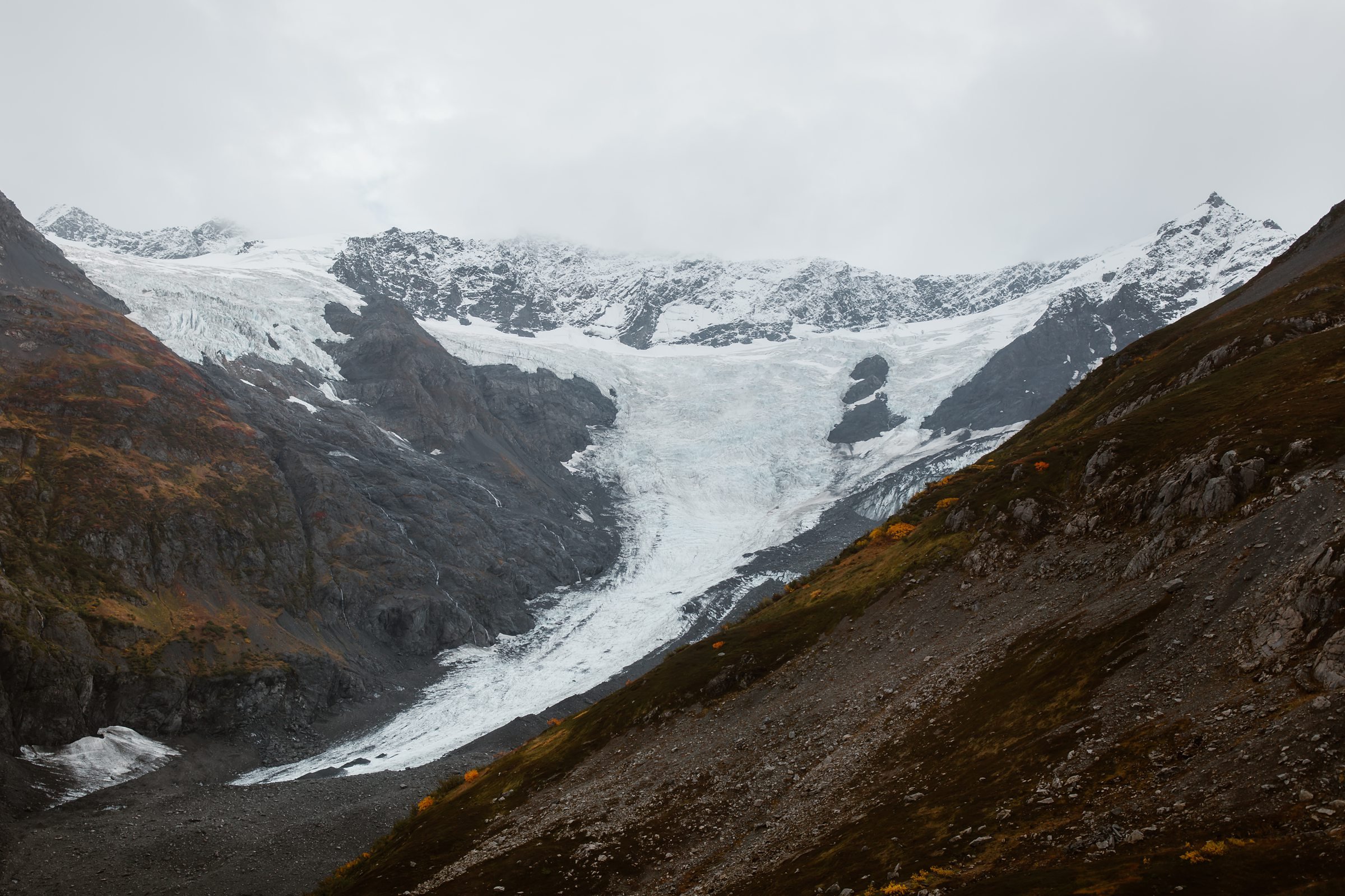 glacier in chugach state park 