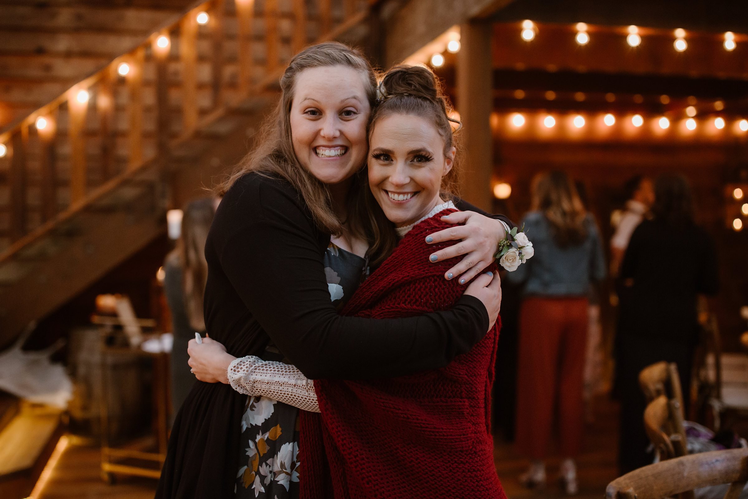  wedding reception at raven glacier lodge 