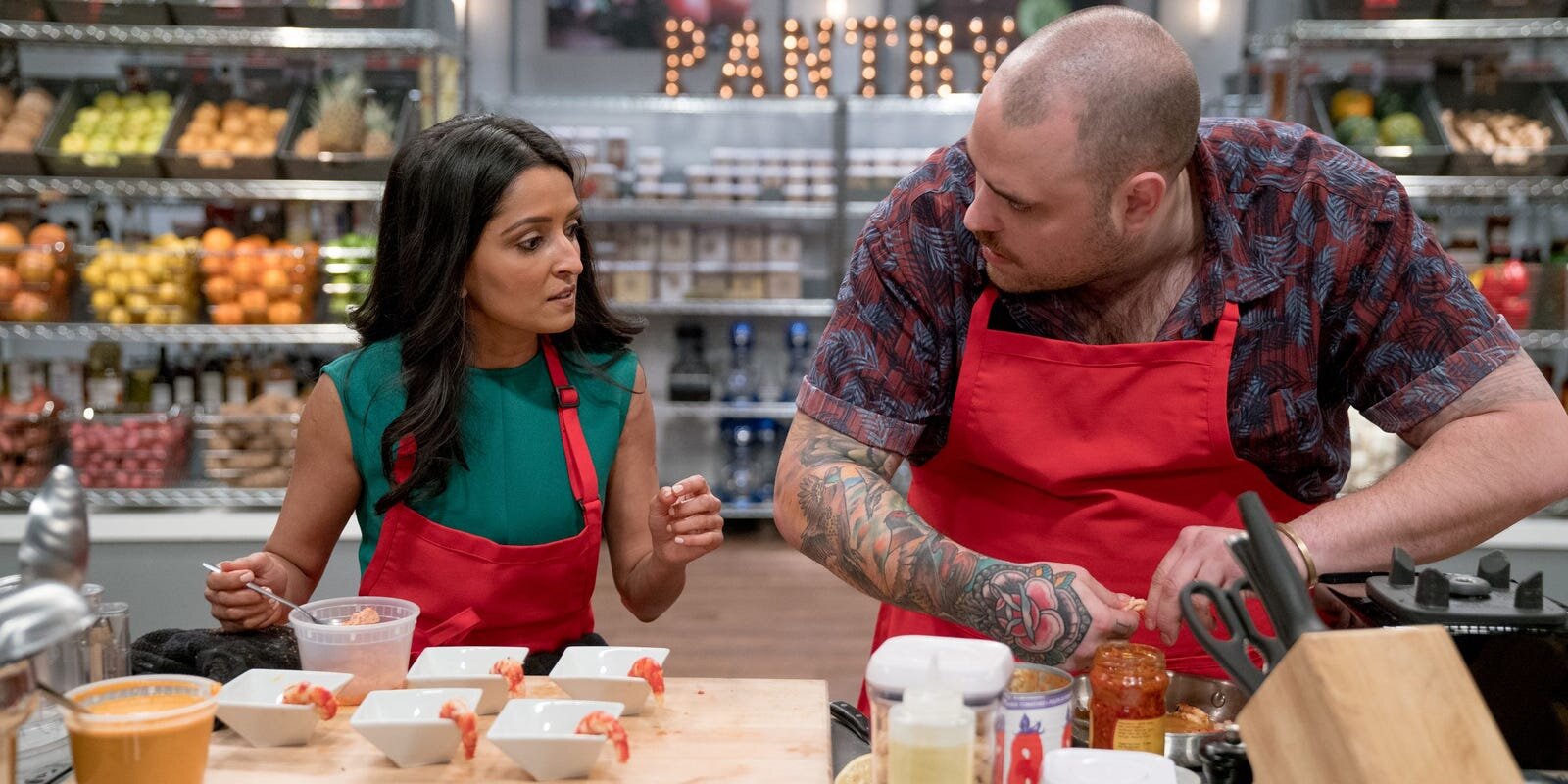 636650903936701882-Palak-Patel-and-Christian-Petroni-prepare-their-dish-on-Food-Network-Star.jpeg
