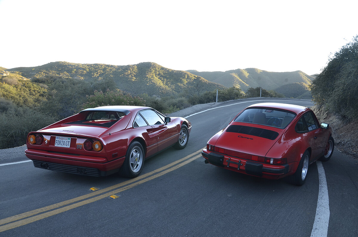 Best of the '80s: Porsche 911 Carrera and Ferrari 328 GTB — RETROMOD