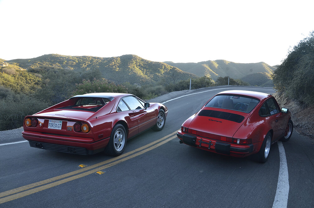 Best of the '80s: Porsche 911 Carrera and Ferrari 328 GTB — RETROMOD