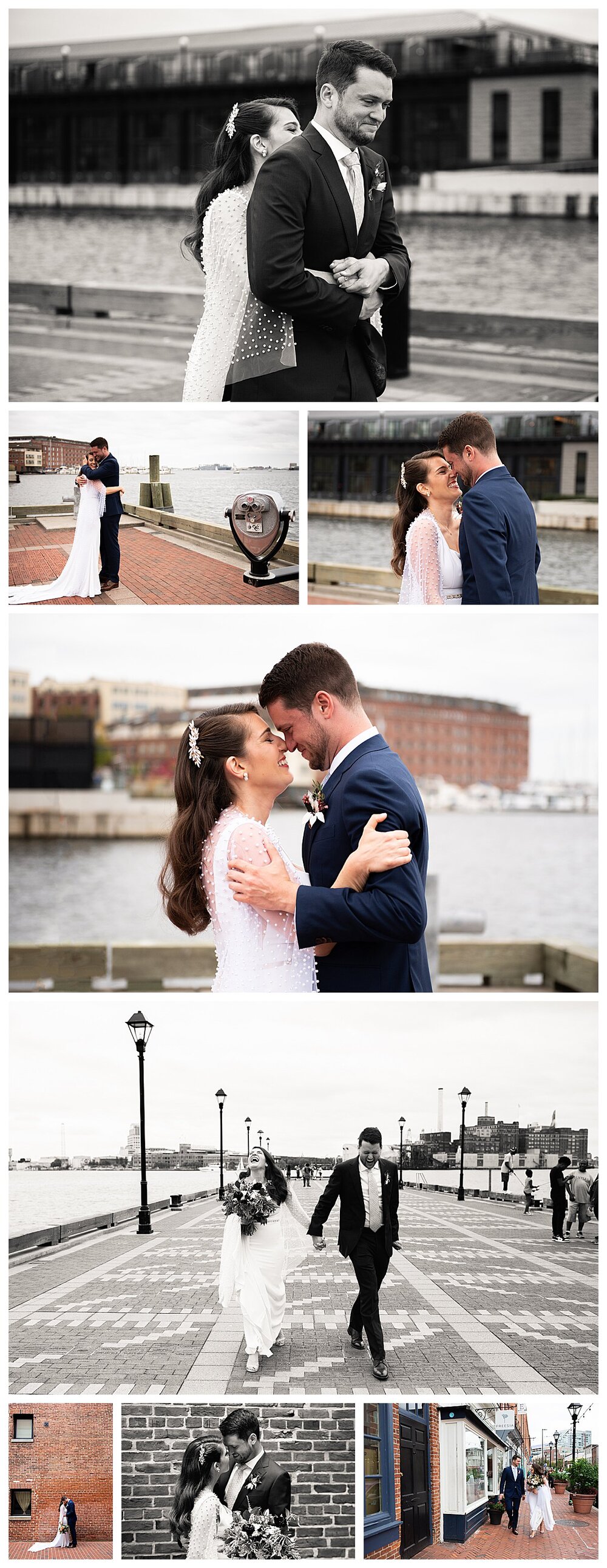 first_look_bride_groom_at_pier_fells_point_american_visionary_arts_museum_baltimore_maryland_kelly_loss_photography.JPG