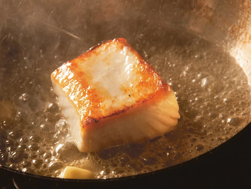 Pan-Roasted Wild Pacific Halibut 