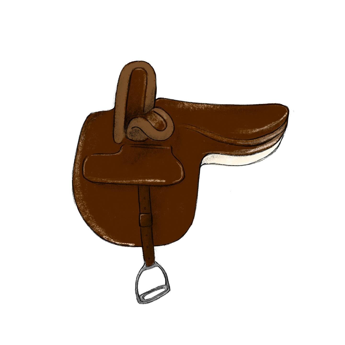 Some recently commisisoned side saddle illustrations ✨🎩🐴
