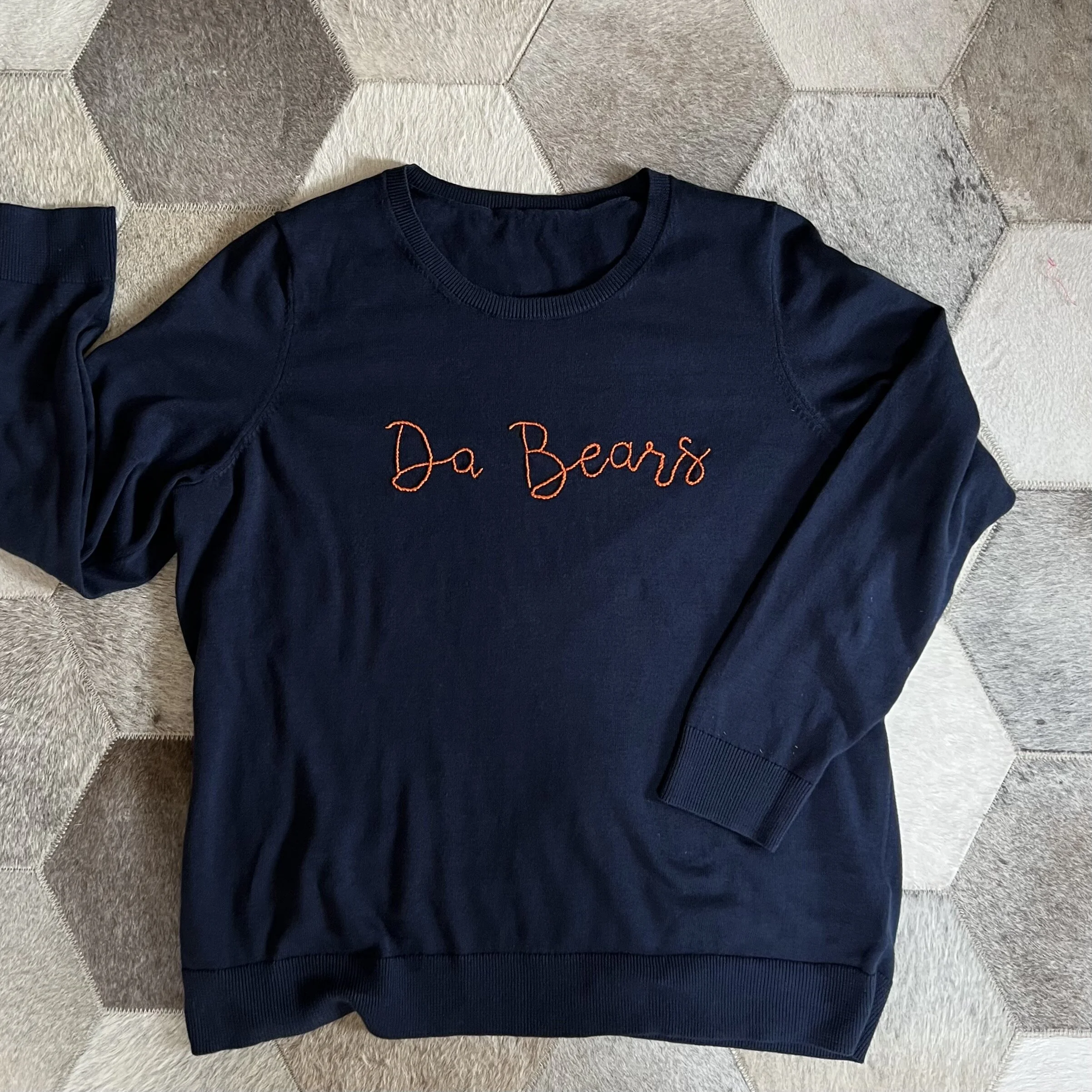 Hand-Embroidered Sweaters and Sweatshirts