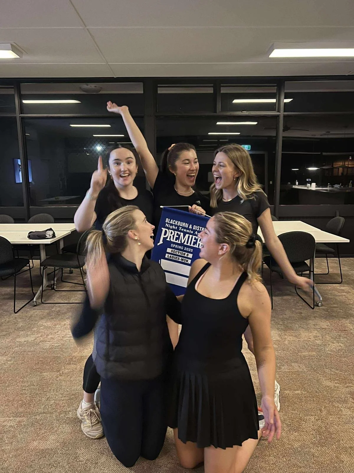 Night Comp Spring Season Premiers - congratulations Hawkers and Harriers!