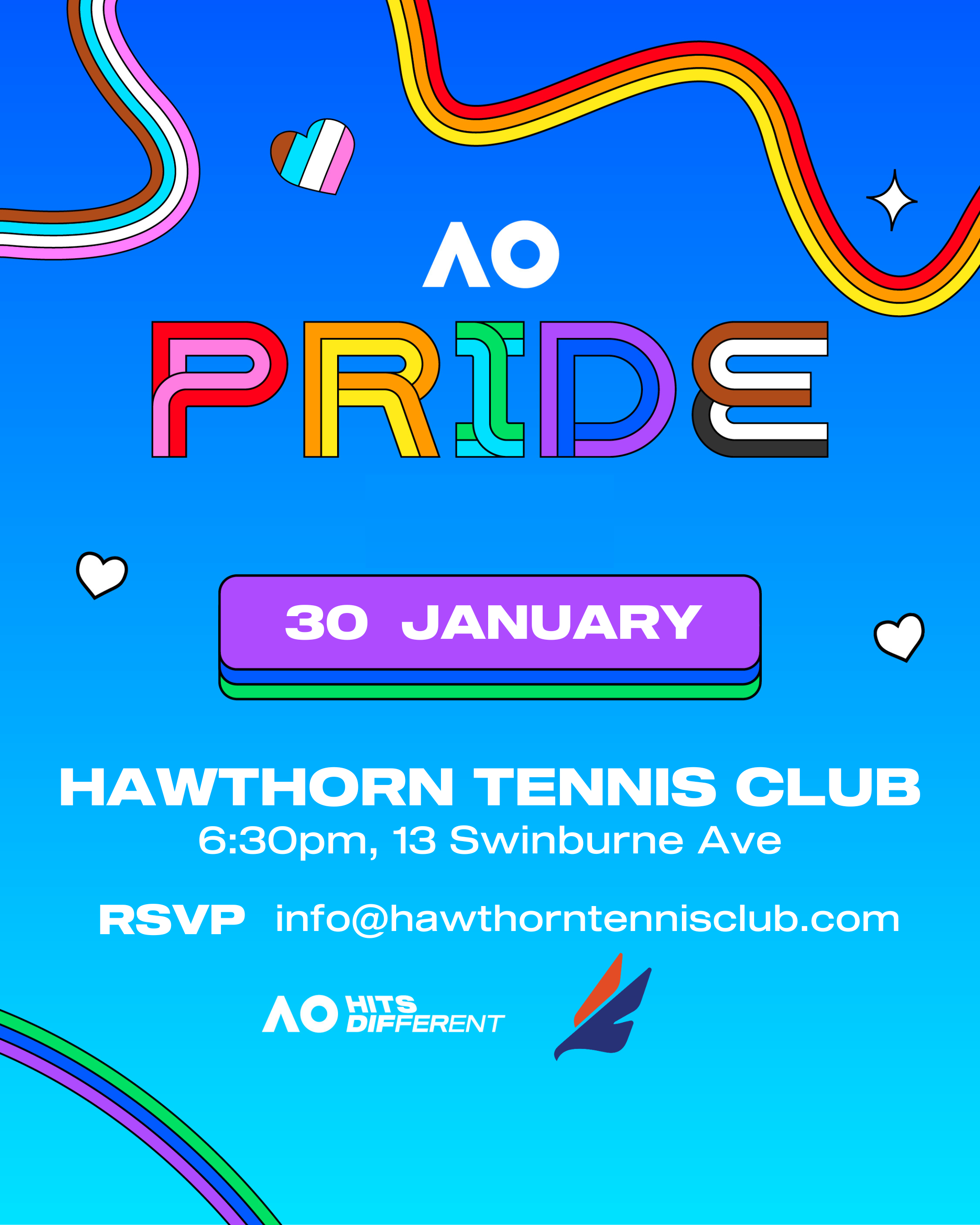 Serving Pride AO Edition - Friday 30th Jan, from 6.30pm
