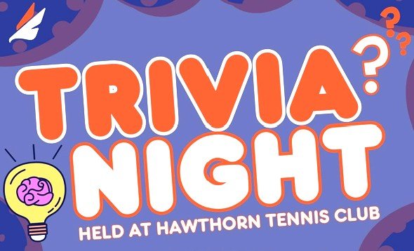 Trivia Night Saturday 25th July