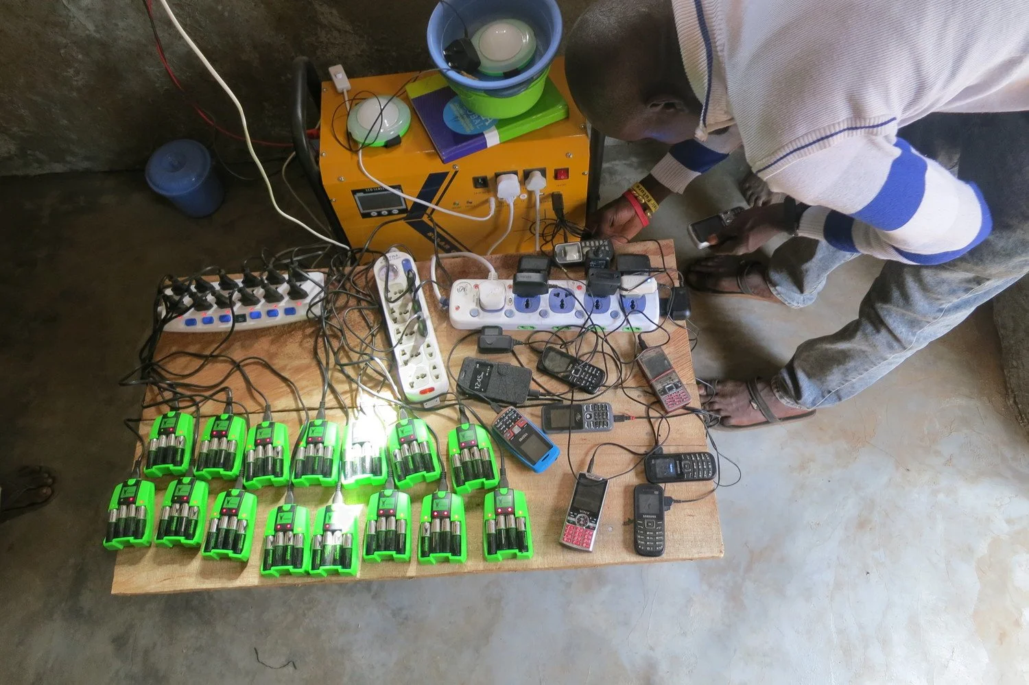 Solar Charging Center