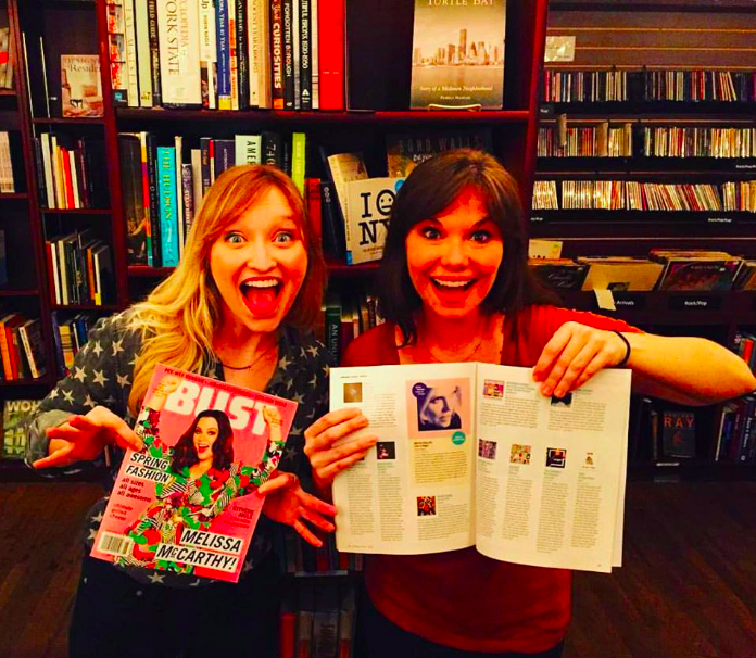We're in Bust Magazine!!