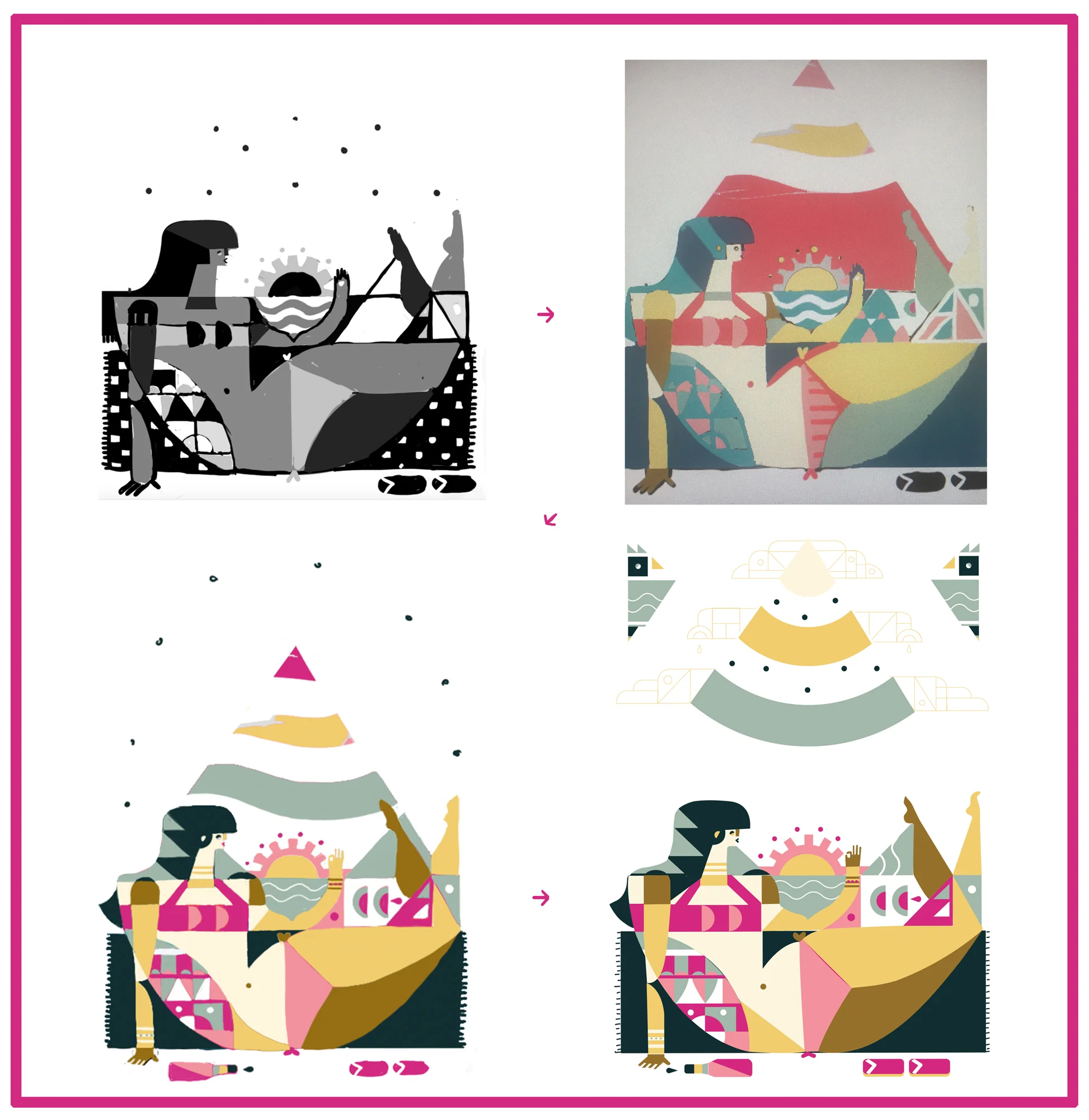  Process for initial artwork