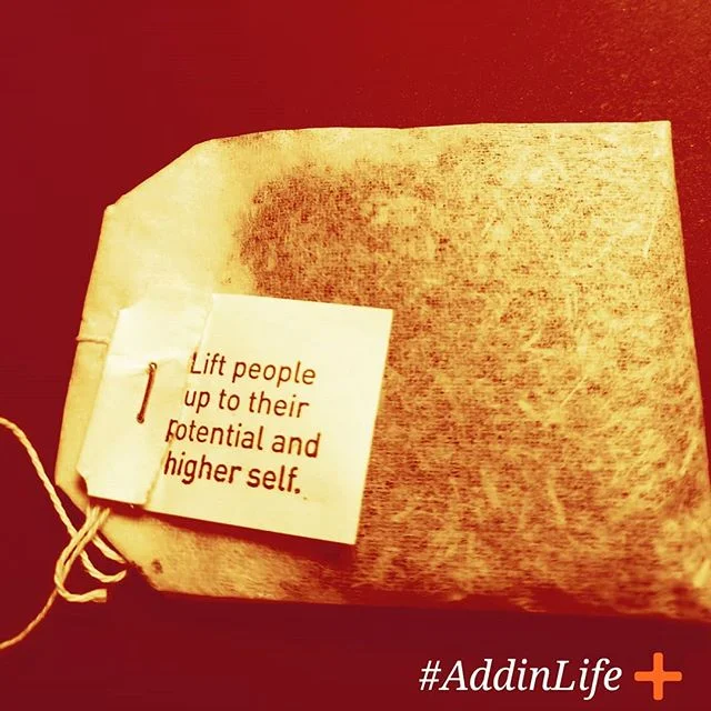 Each moment is a new opportunity to step out of your comfort zone and step into your higher self... AddinLife.com