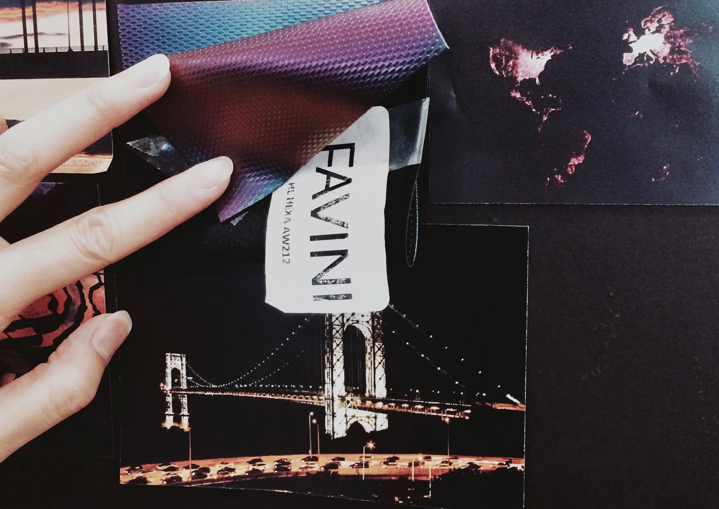 Favini Casting papers always "finish" telling the color story