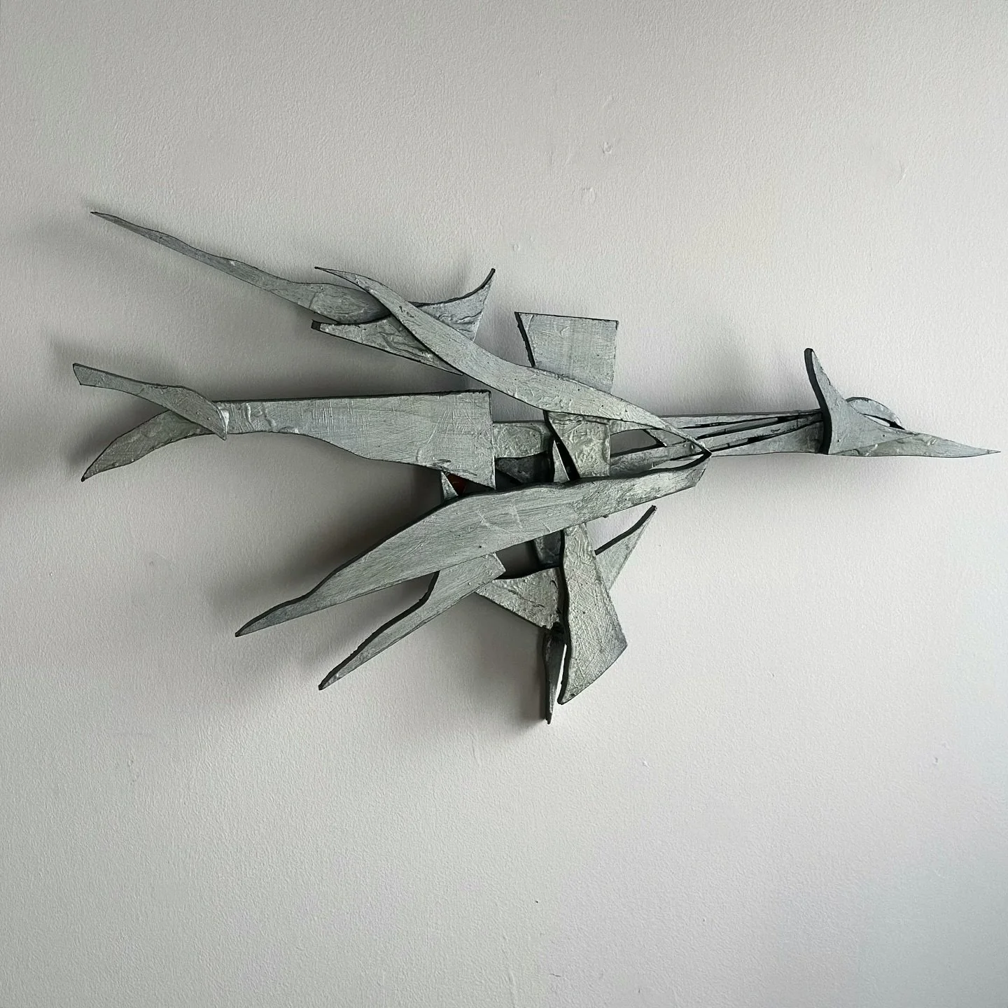 Spruce Goose ⬅️

Silver painted goose in flight on scrap lumber, 24&rdquo; x 3&rdquo; x 15&rdquo; tall.