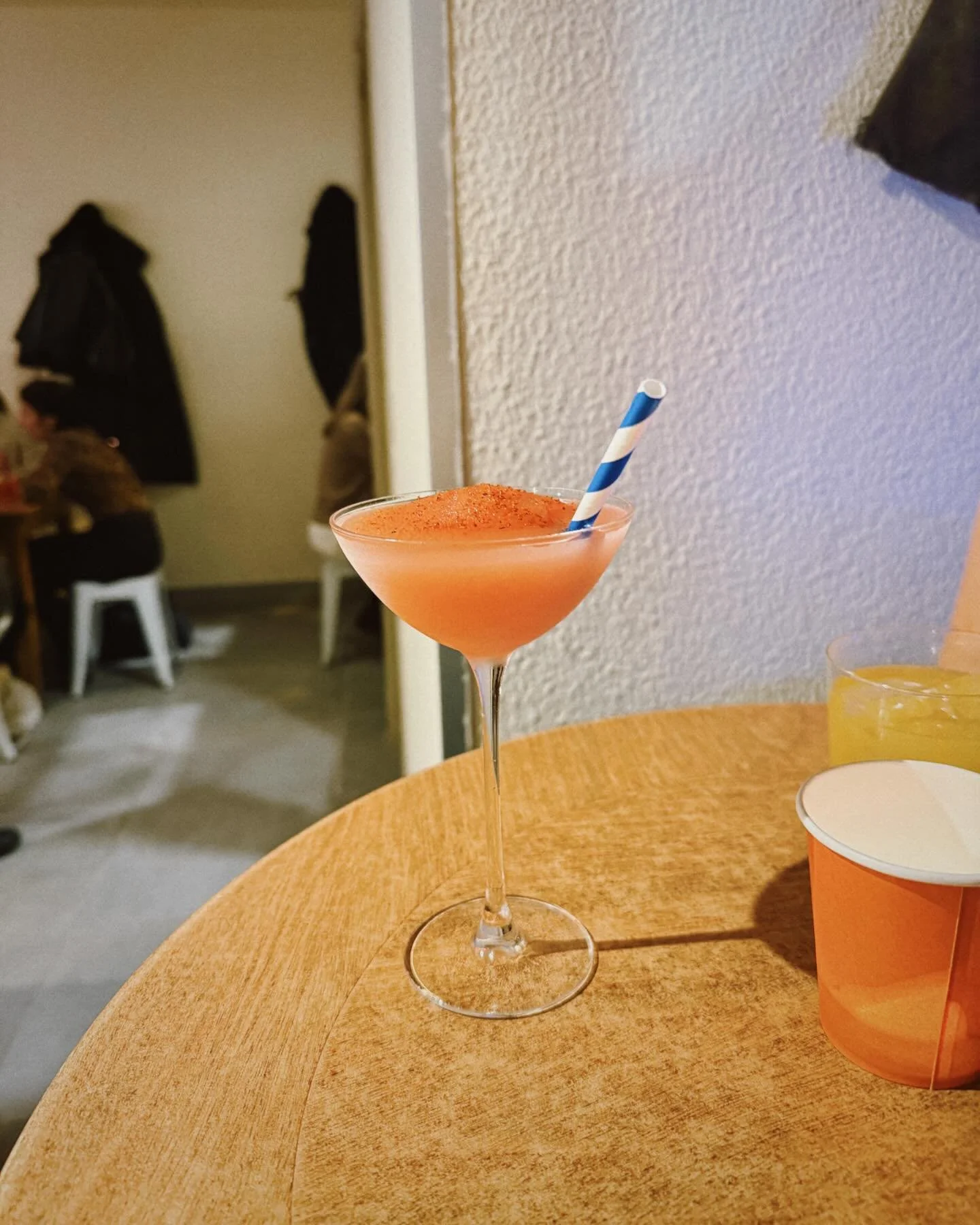 I am very happy to get around to sharing this little spot tucked away on a hidden street in Gros 

📍@Konbini109 
❓ very rock and roll, very IYKYK, menus handwritten in little notebooks, etc 

🙌 ✨ THEY HAVE FROZEN DRINKS. Yall know this is my love l