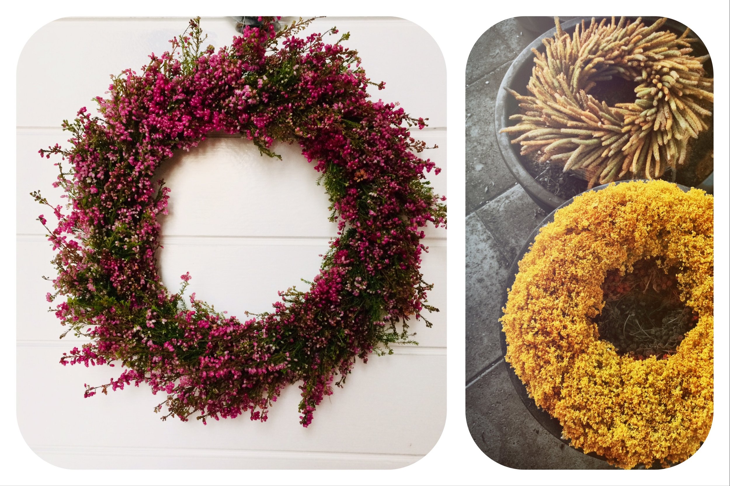 Tvö haustkransa námskeið eftir | Two autumn wreath workshops left